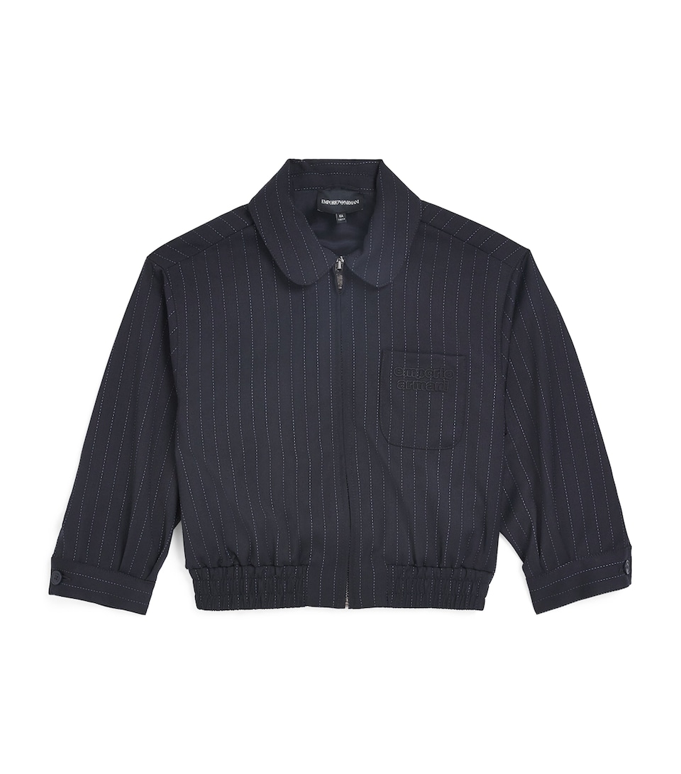 Pinstripe Jacket (4-14 Years)