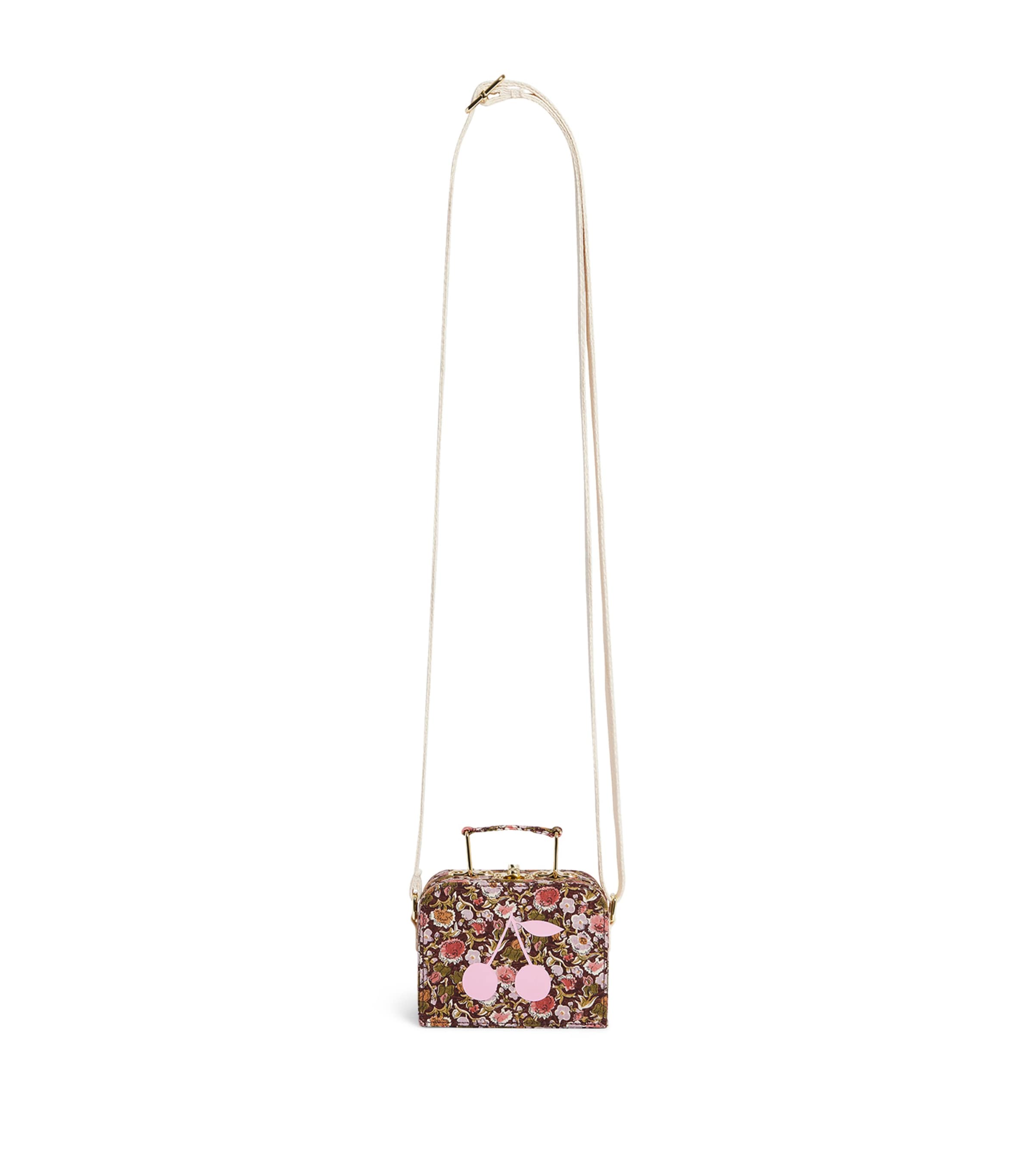 Bonpoint Aimaine Cross-Body Bag Fl Aubergine