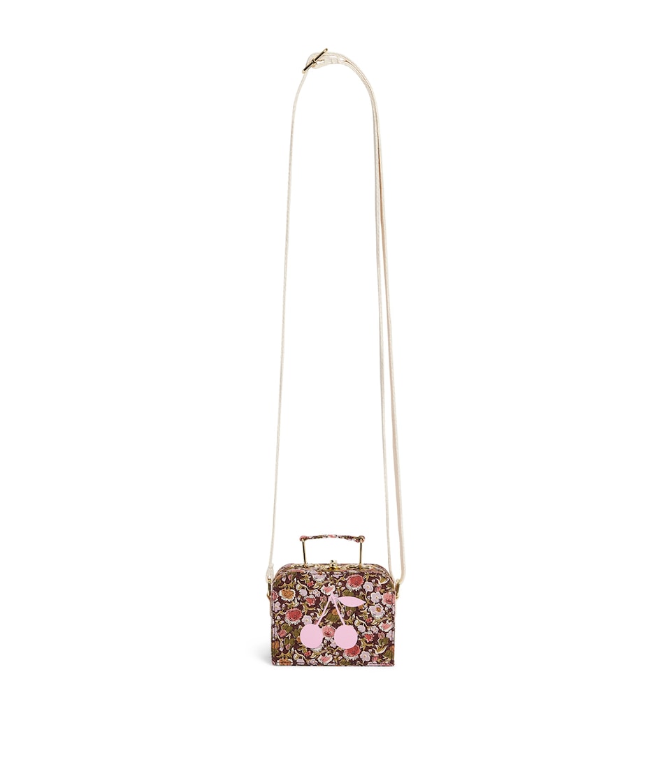 Bonpoint Aimaine Cross-Body Bag Fl Aubergine