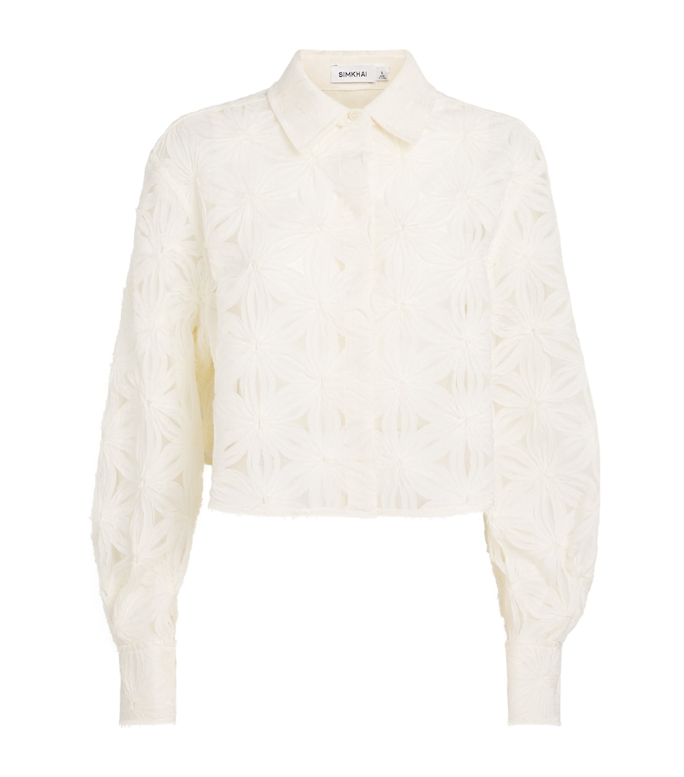 Embroidered Floral Anders Shirt