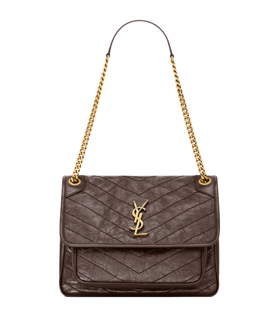 Saint Laurent Medium Leather Niki Shoulder Bag