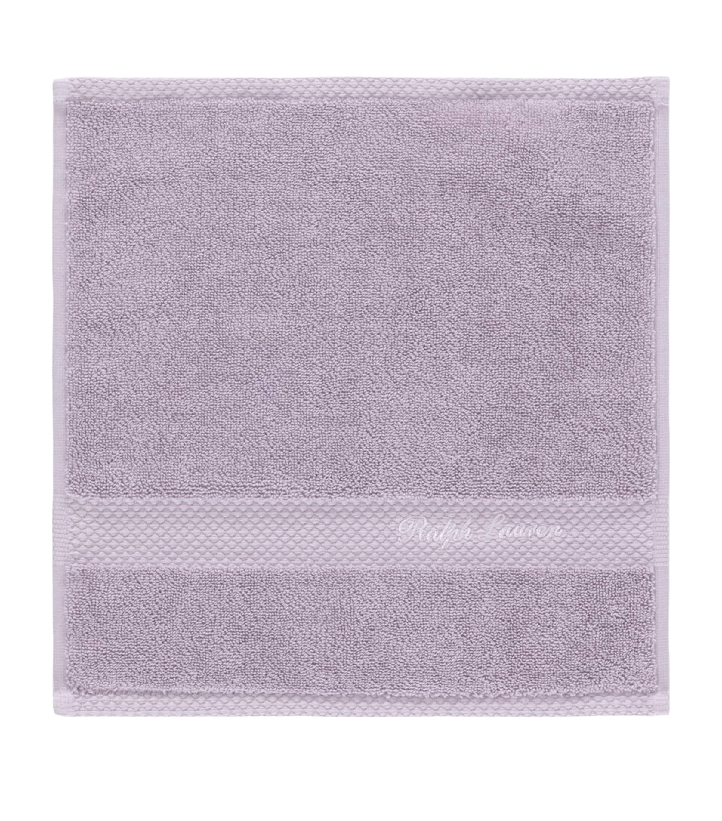 Ralph Lauren Home Dulaney Face Cloth (30cm x 30cm) Lilac