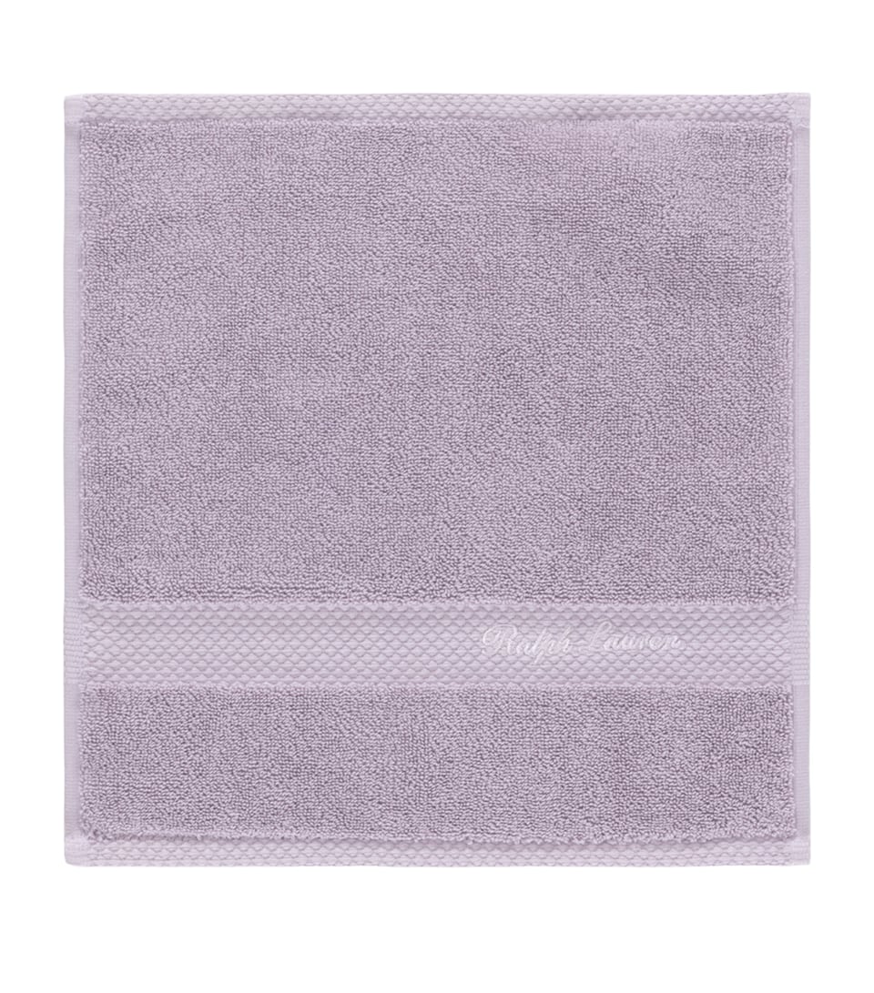 Ralph Lauren Home Dulaney Face Cloth (30cm x 30cm) Lilac