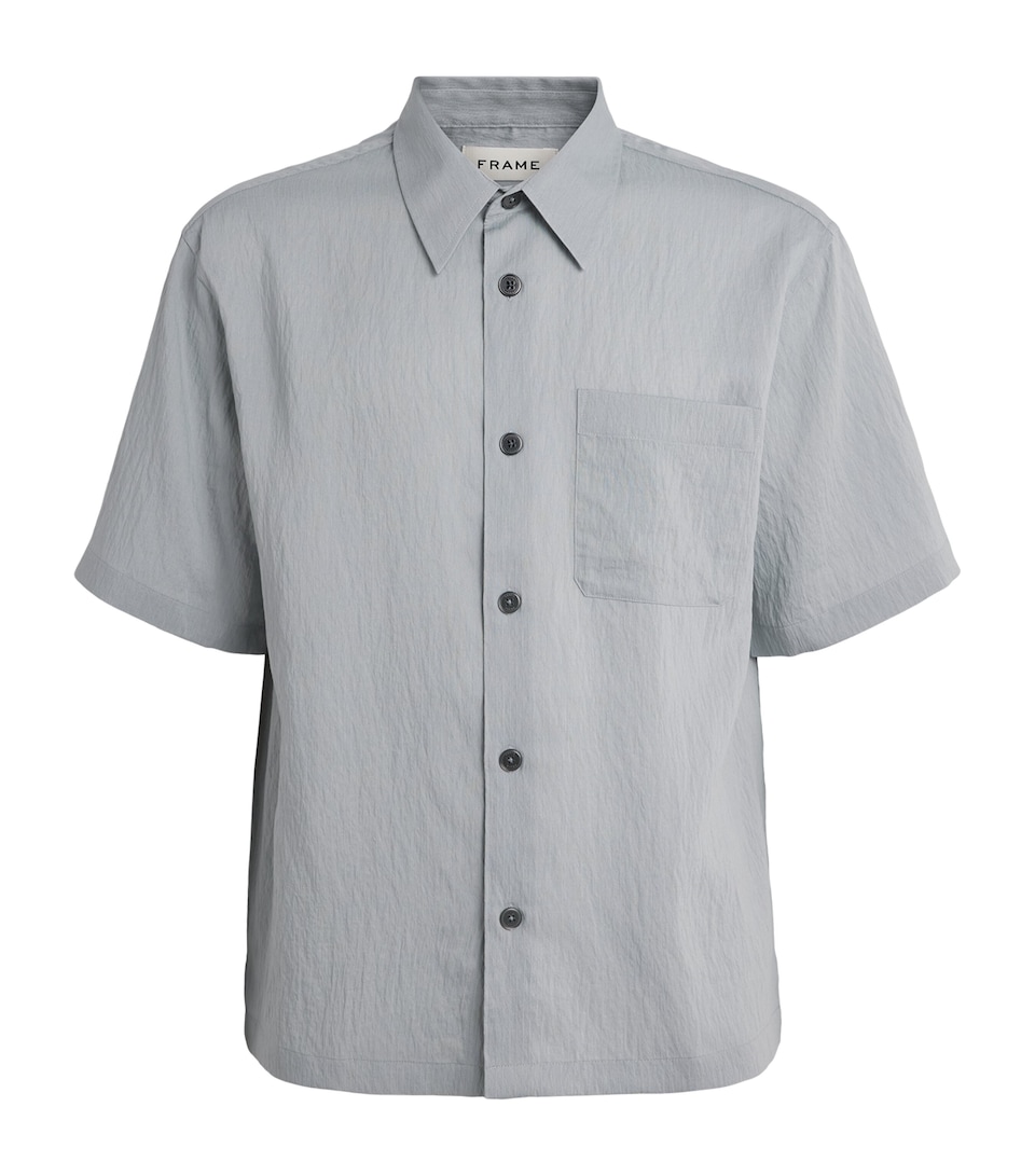 FRAME Mens Stripe Short-Sleeve Shirt Bgrs