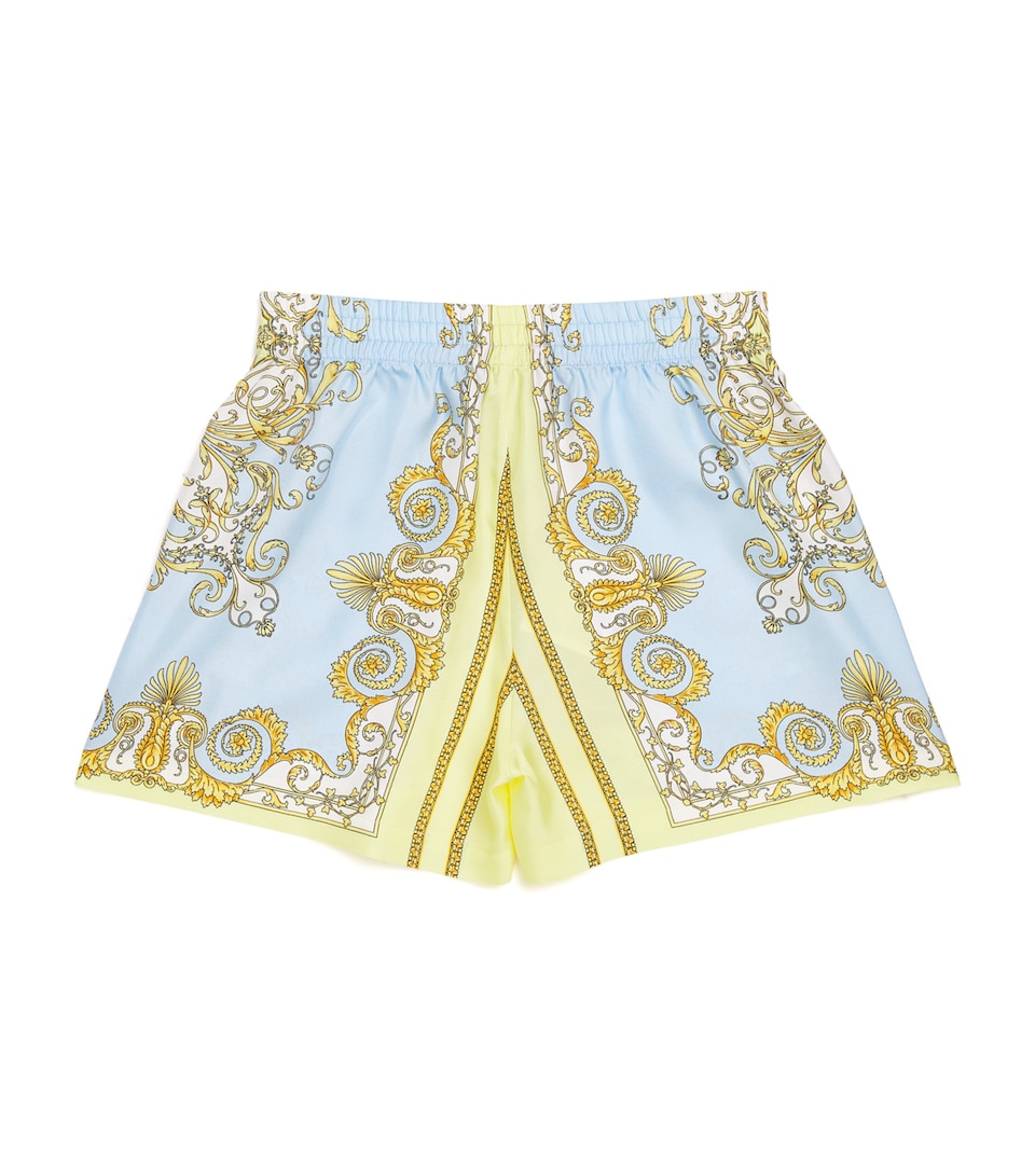 Silk Twill Shorts (6-14 Years)