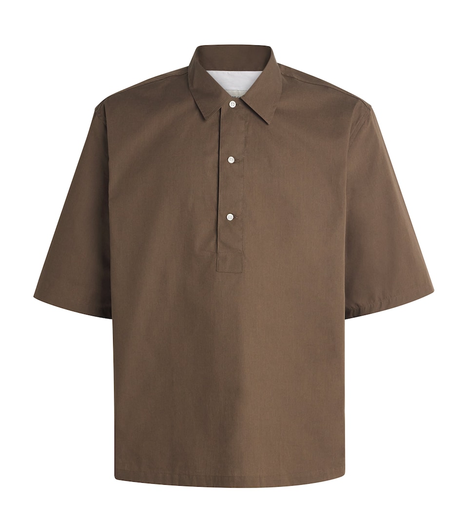 Organic Cotton Half-Placket Joris Shirt