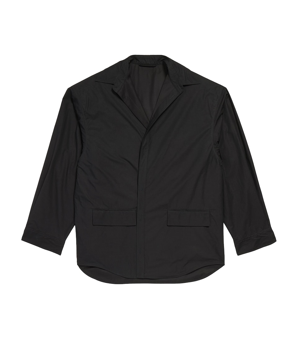 Oversized Cotton Blazer