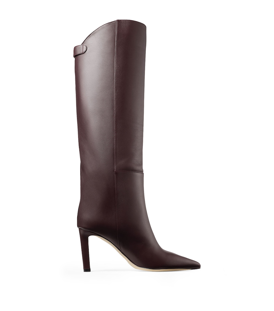 Alizze 85 Leather Knee-High Boots