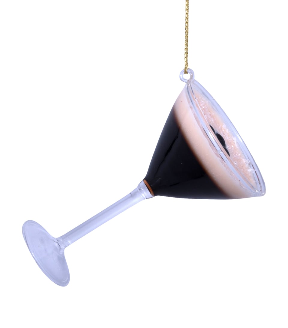Harrods Espresso Martini Tree Decoration Brown