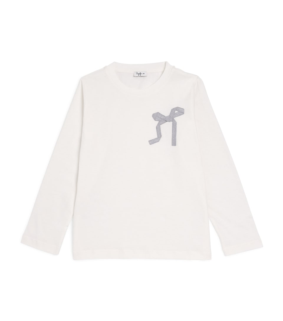 Long-Sleeve Ribbon T-Shirt (2-12 Years)