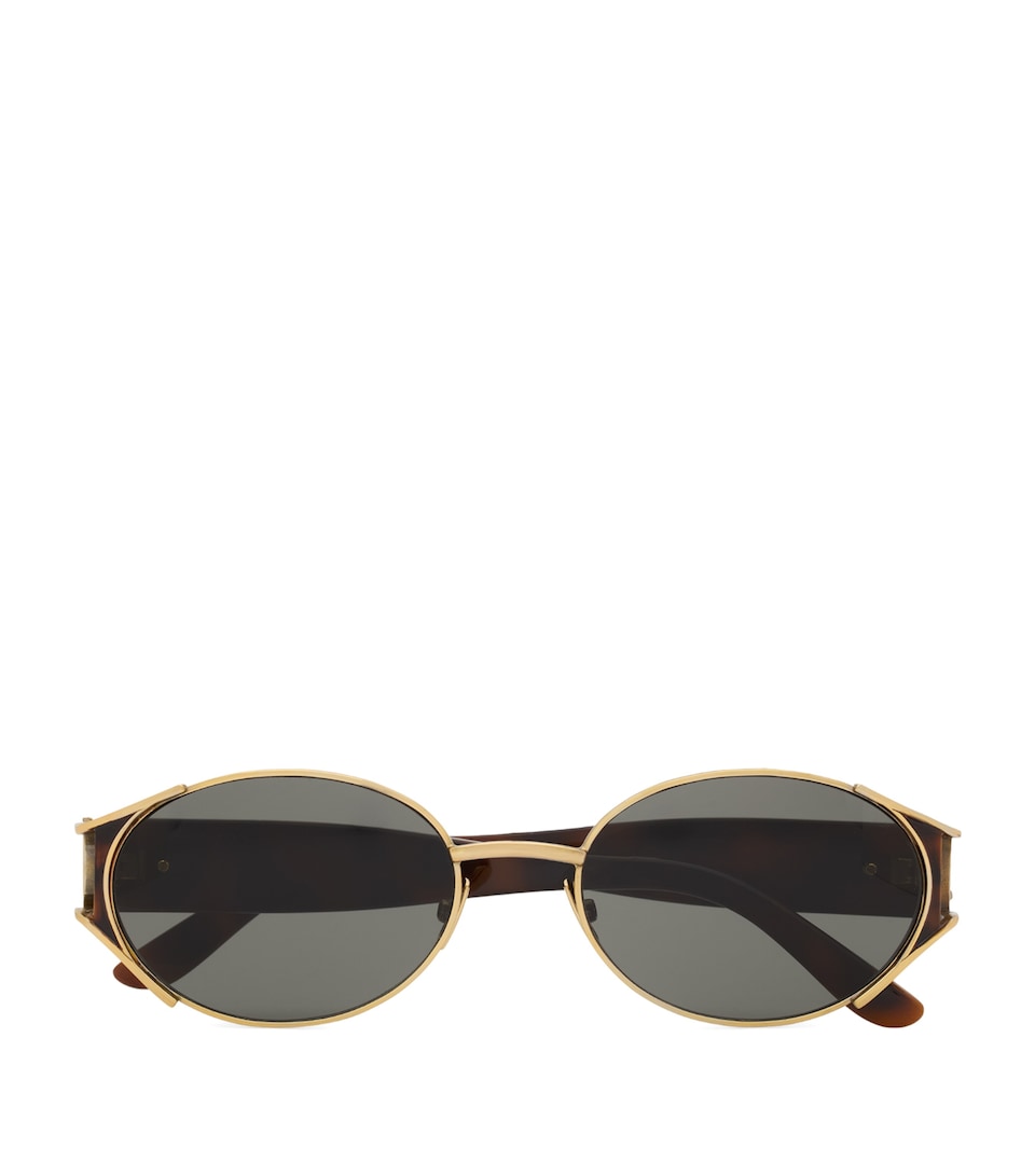 Saint Laurent Oval Sunglasses