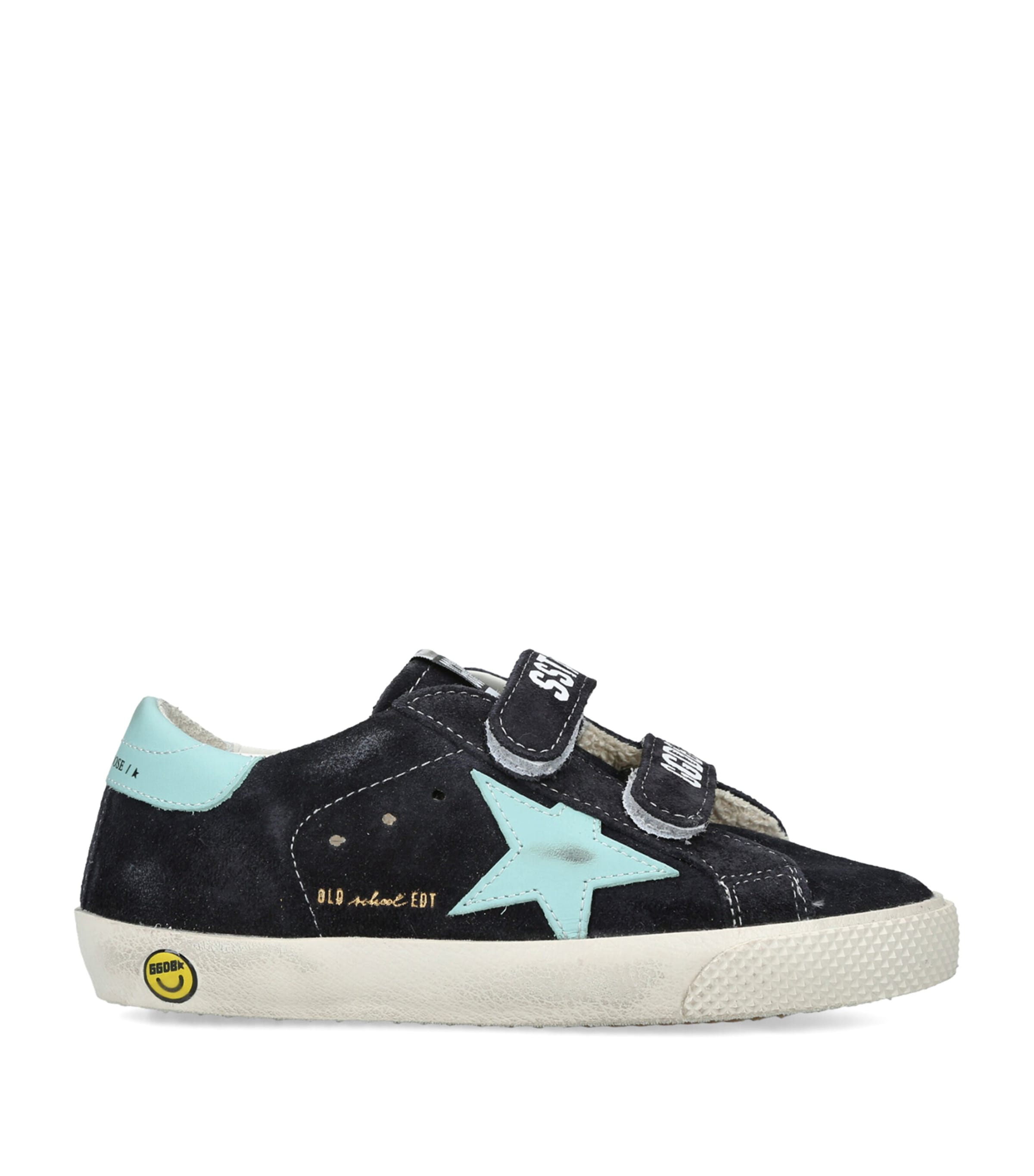 Golden Goose Suede Old School Sneakers Navy