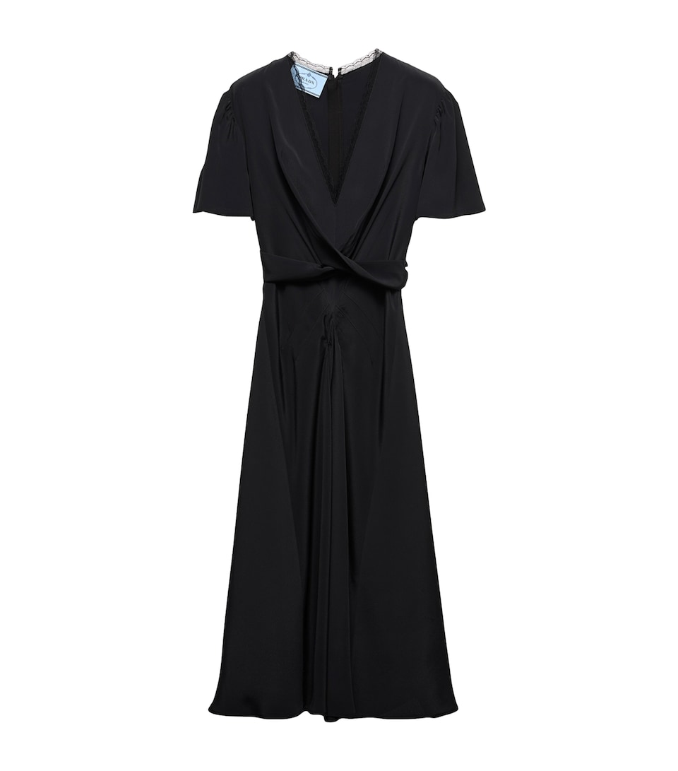 Marocain Midi Dress