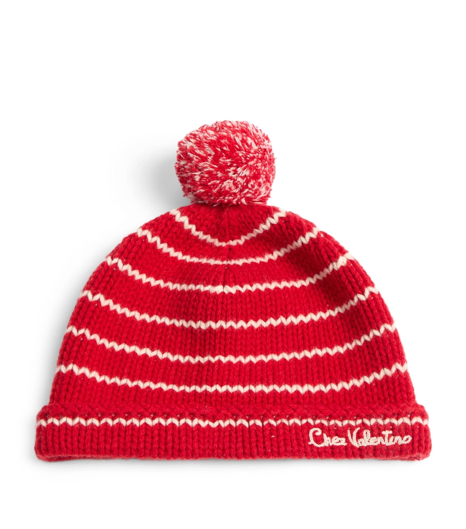Wool Pom-Pom Beanie