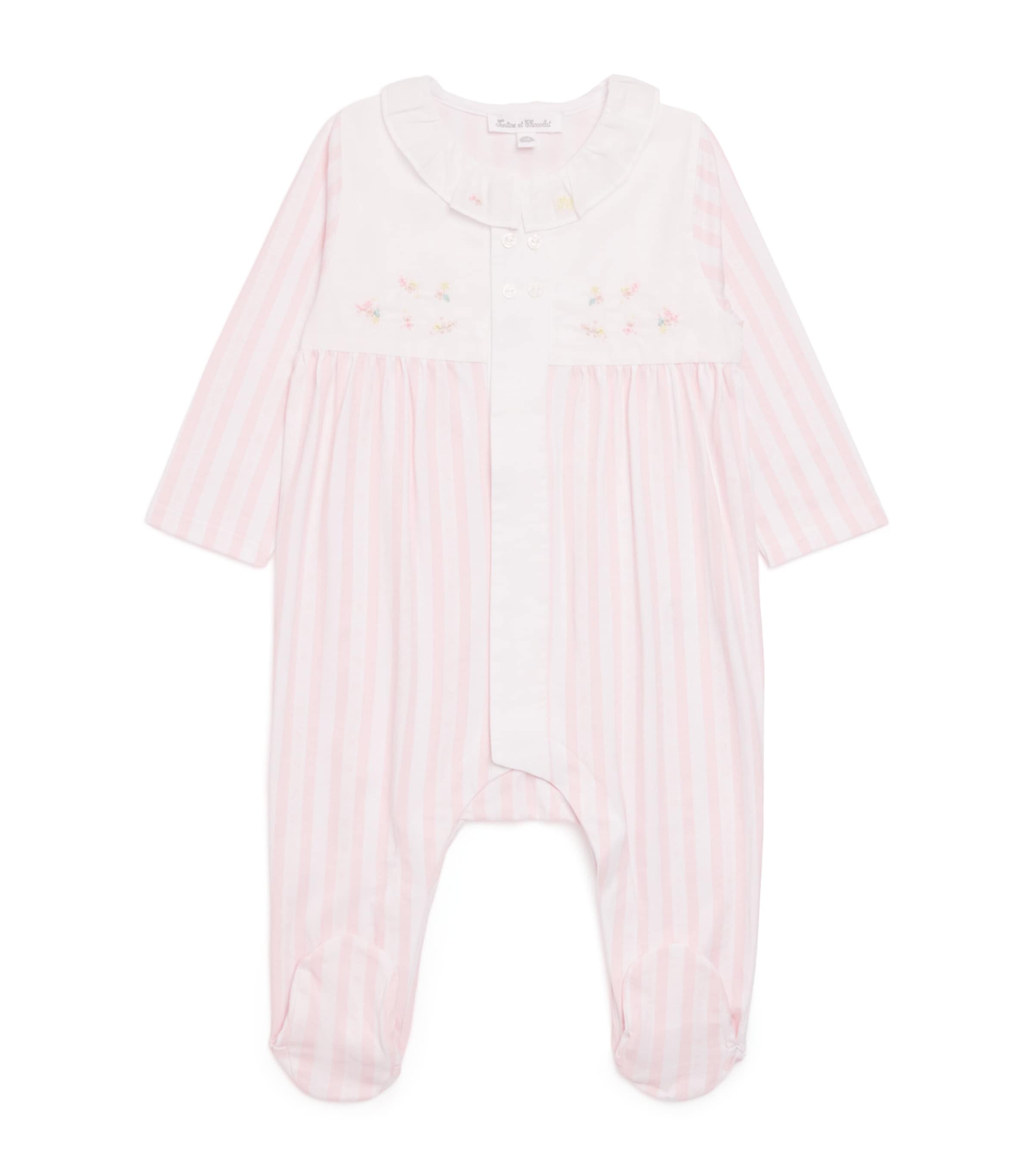 Cotton Stripe All-In-One (0-24 Months)