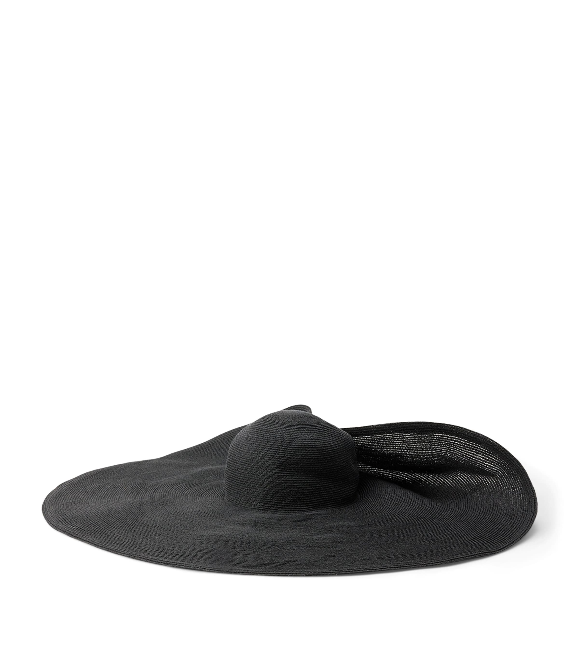 Woven Wide-Brim Hat