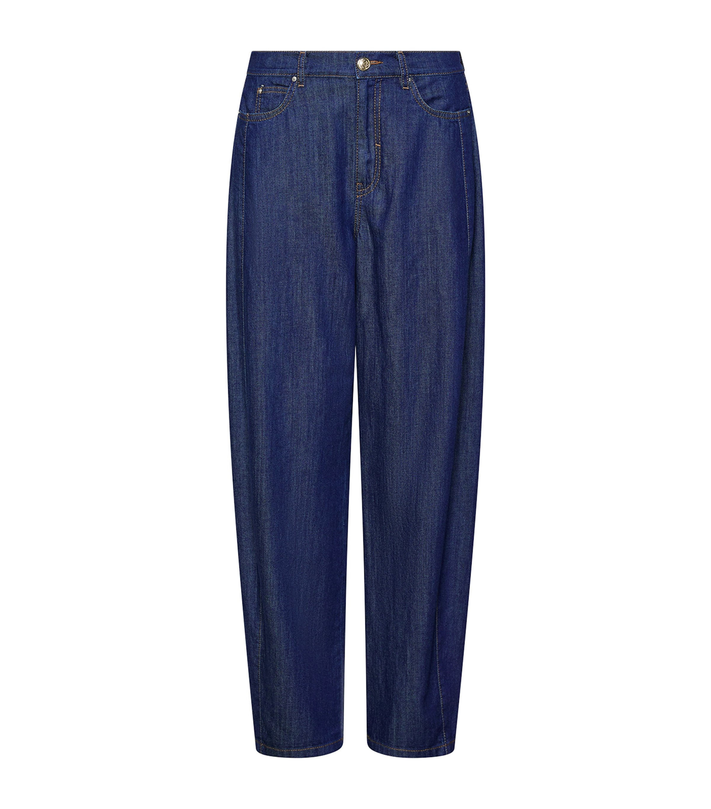 Marella Womens Barrel Jeans Blue Jeans