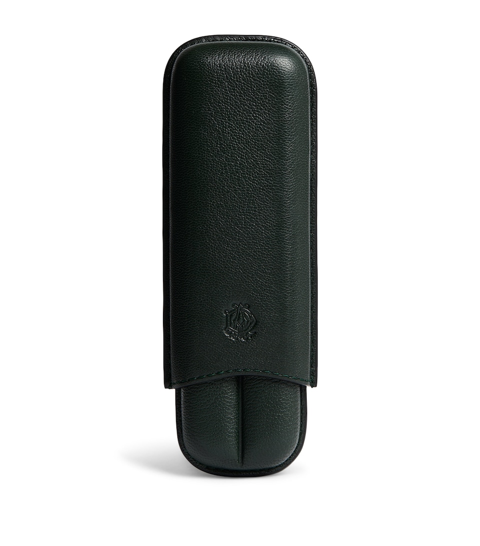 Leather Double Cigar Case