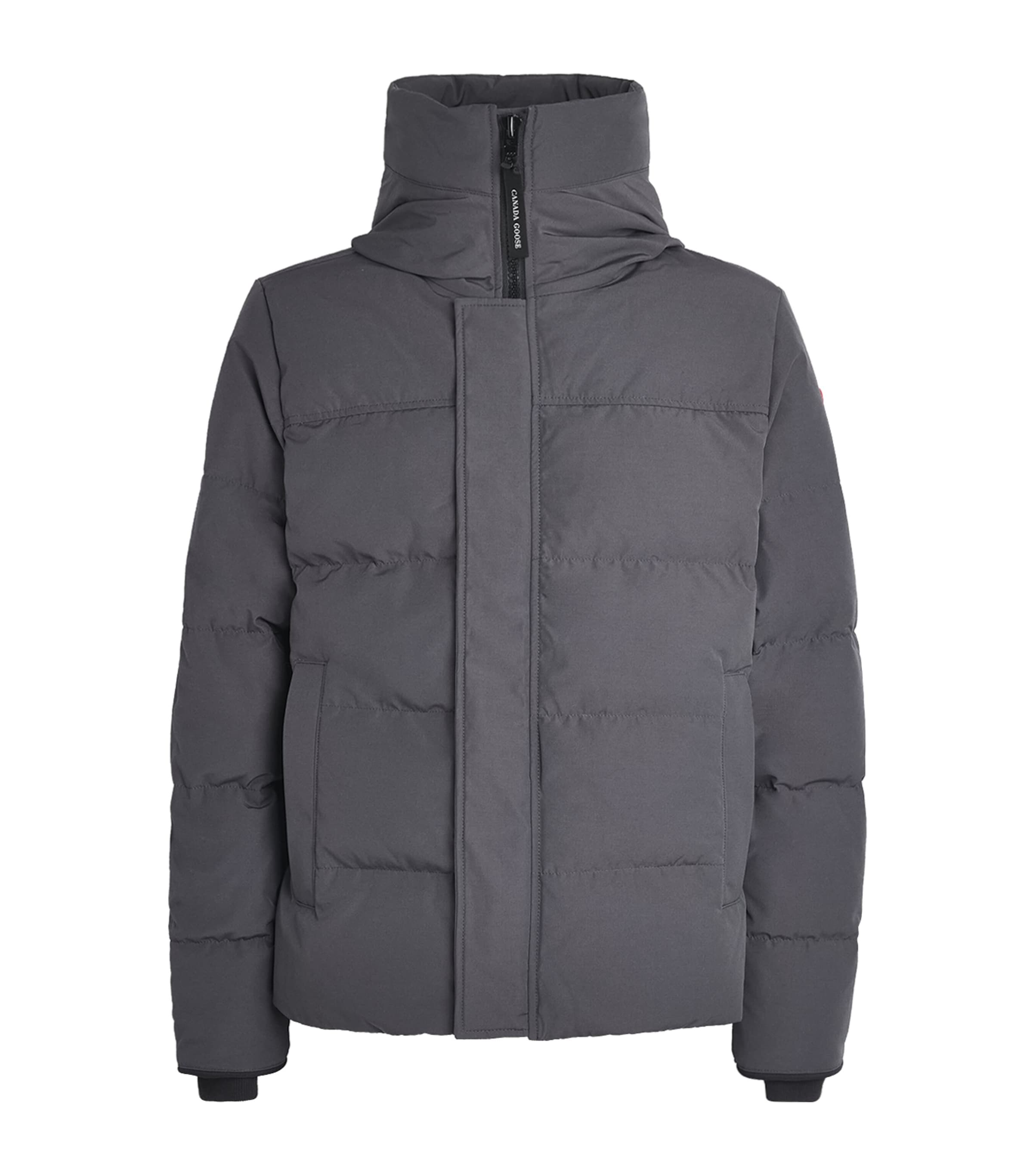 Canada Goose Mens MacMillan Down Parka Granite Grey