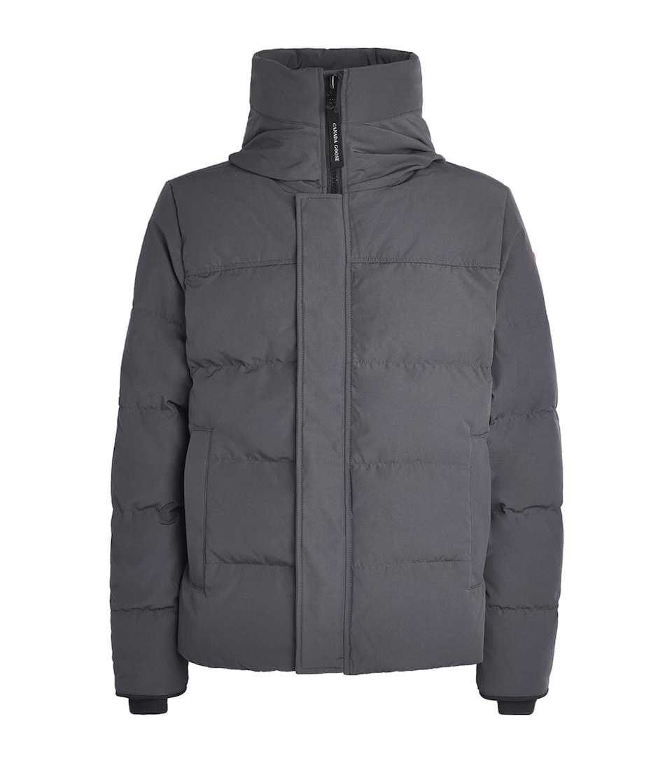 Canada Goose Mens MacMillan Down Parka Granite Grey
