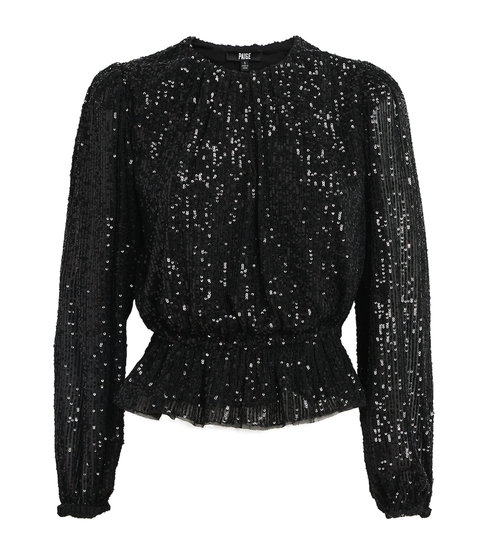 Sequinned Vilma Blouse