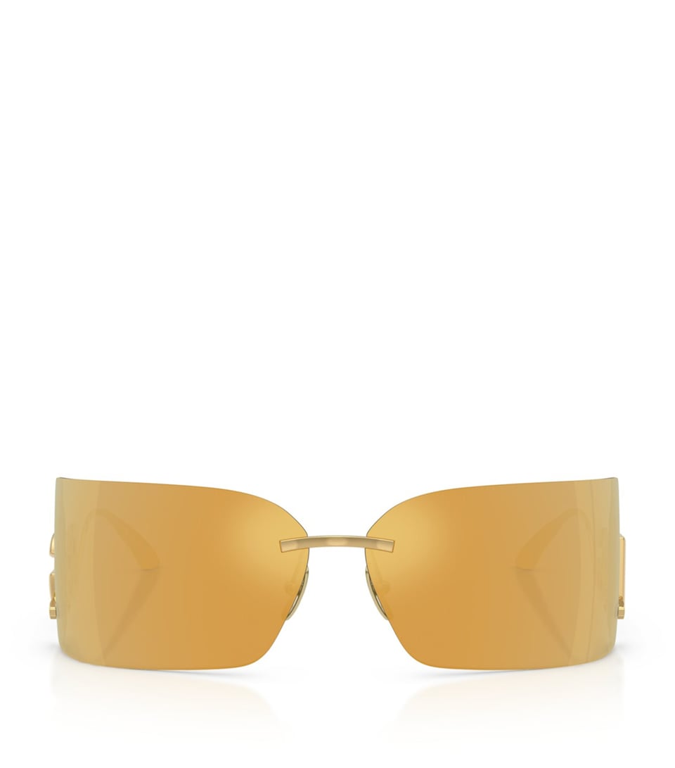 Metal Gold-Tone Sunglasses