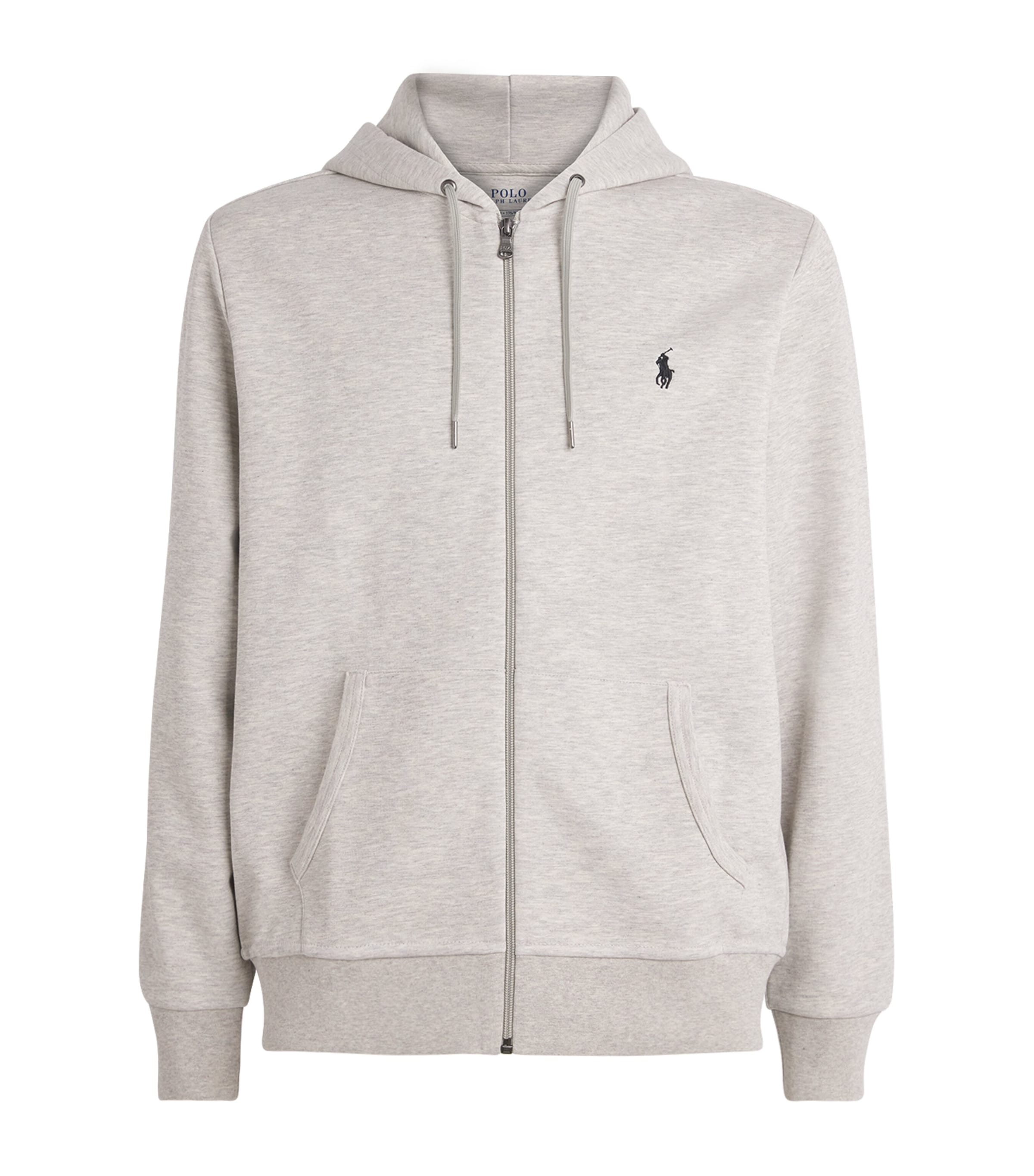 Polo Ralph Lauren Mens Polo Pony Zip-Up Hoodie Lt Sport Heather