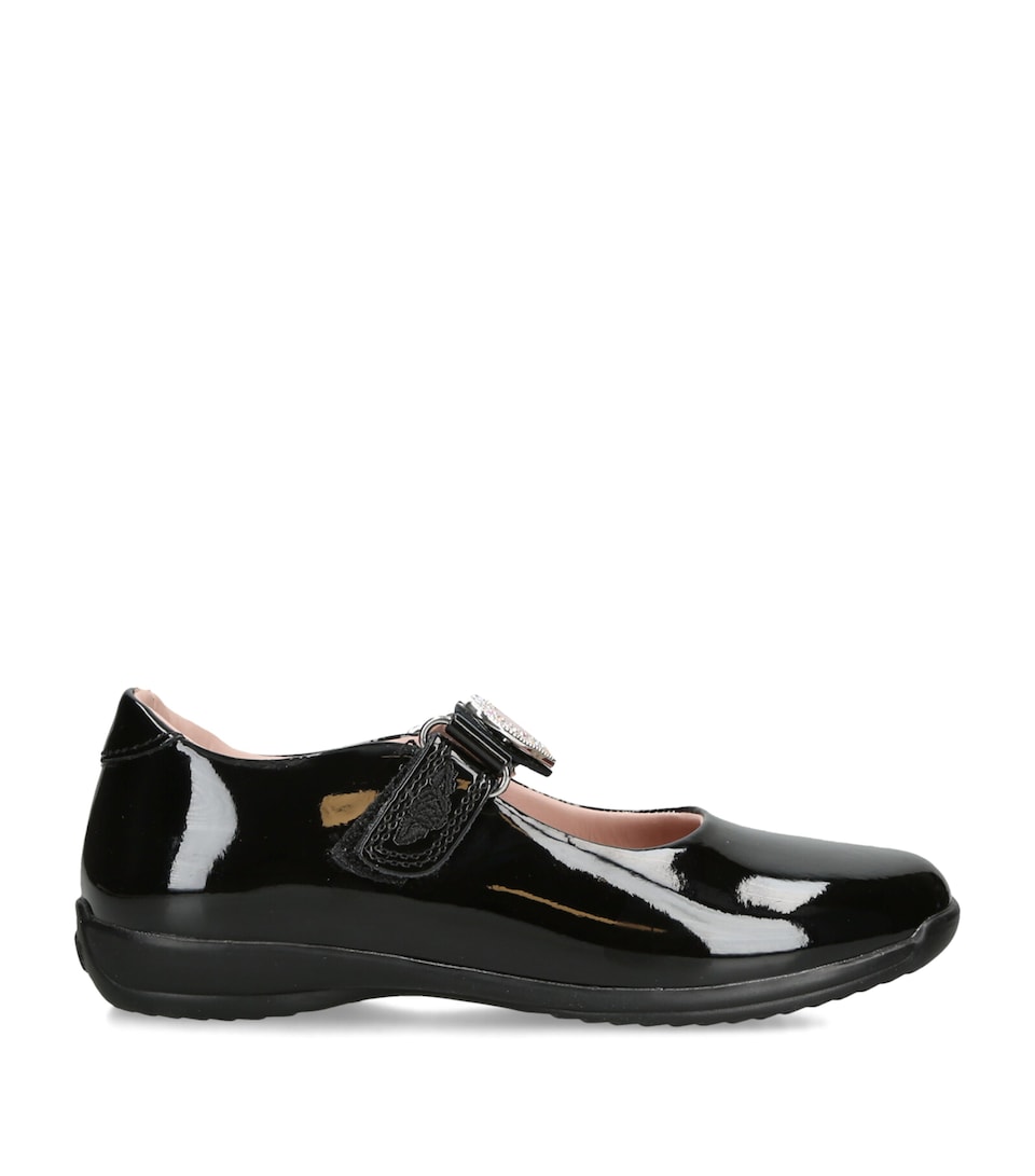 Lelli Kelly Patent Leather Sabrina School Shoes Black