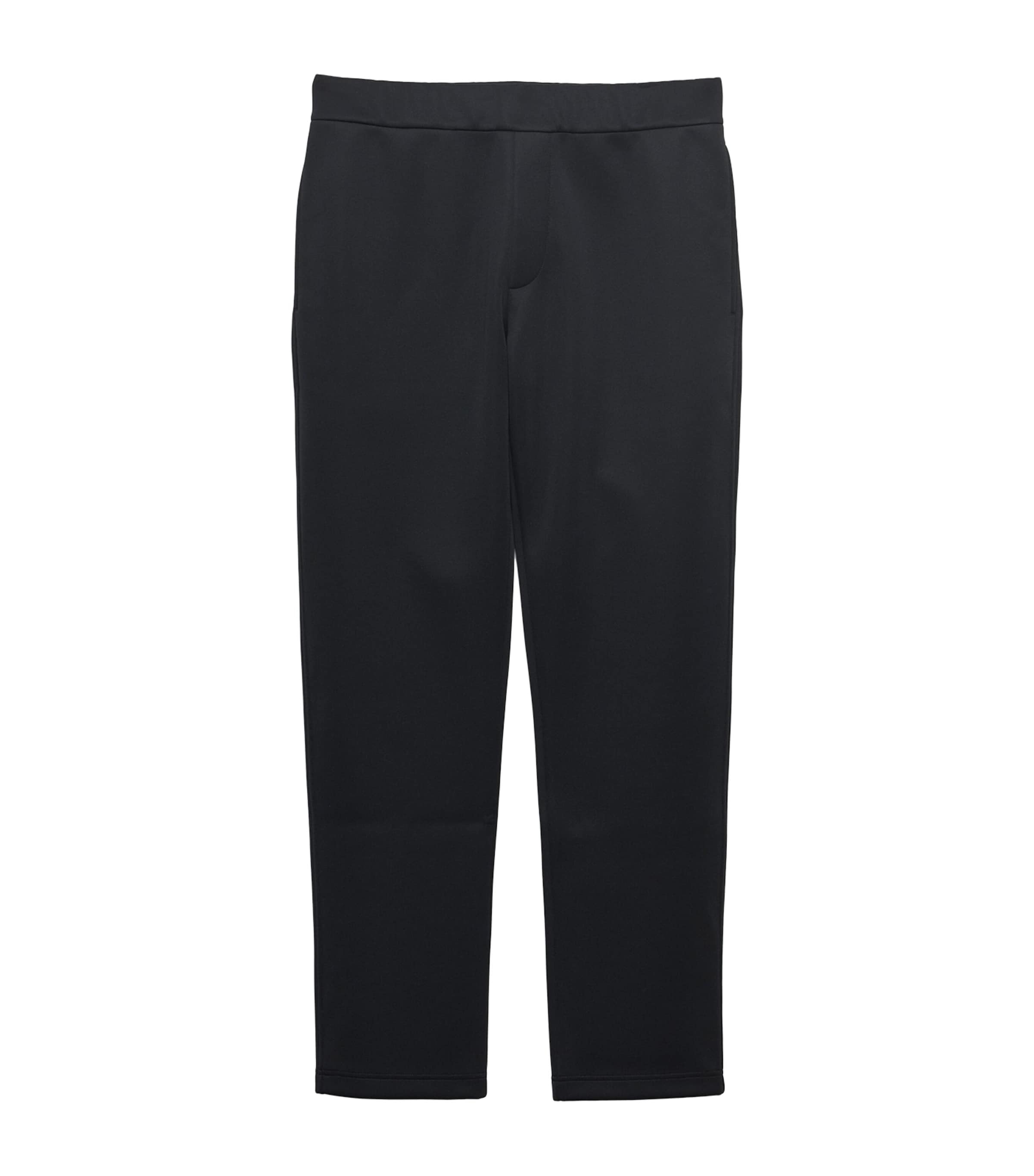 Prada Mens Technical Jersey Sweatpants Black