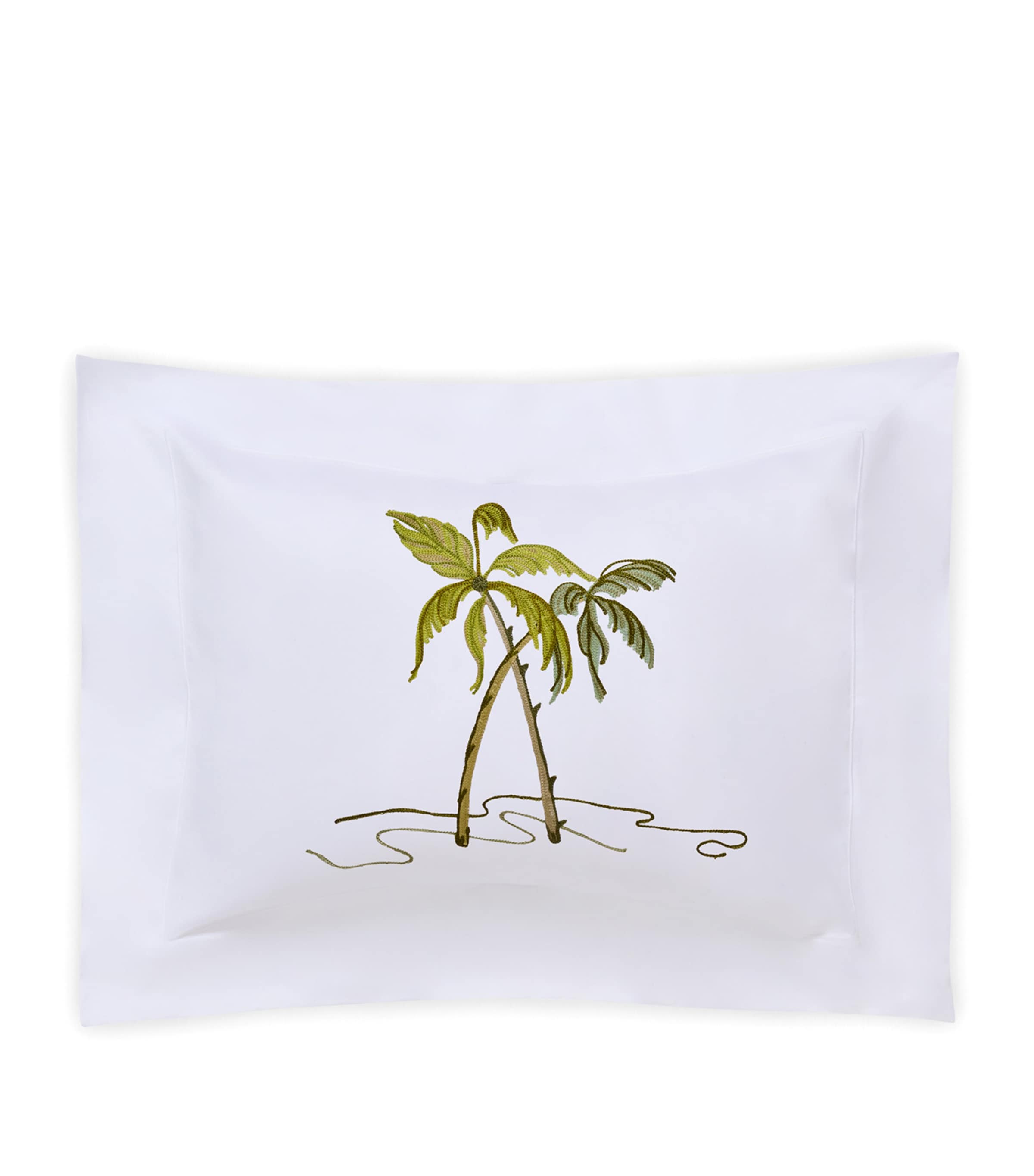 Loretta Caponi Garden of Eden Boudoir Pillowcase (30cm x 40cm) White