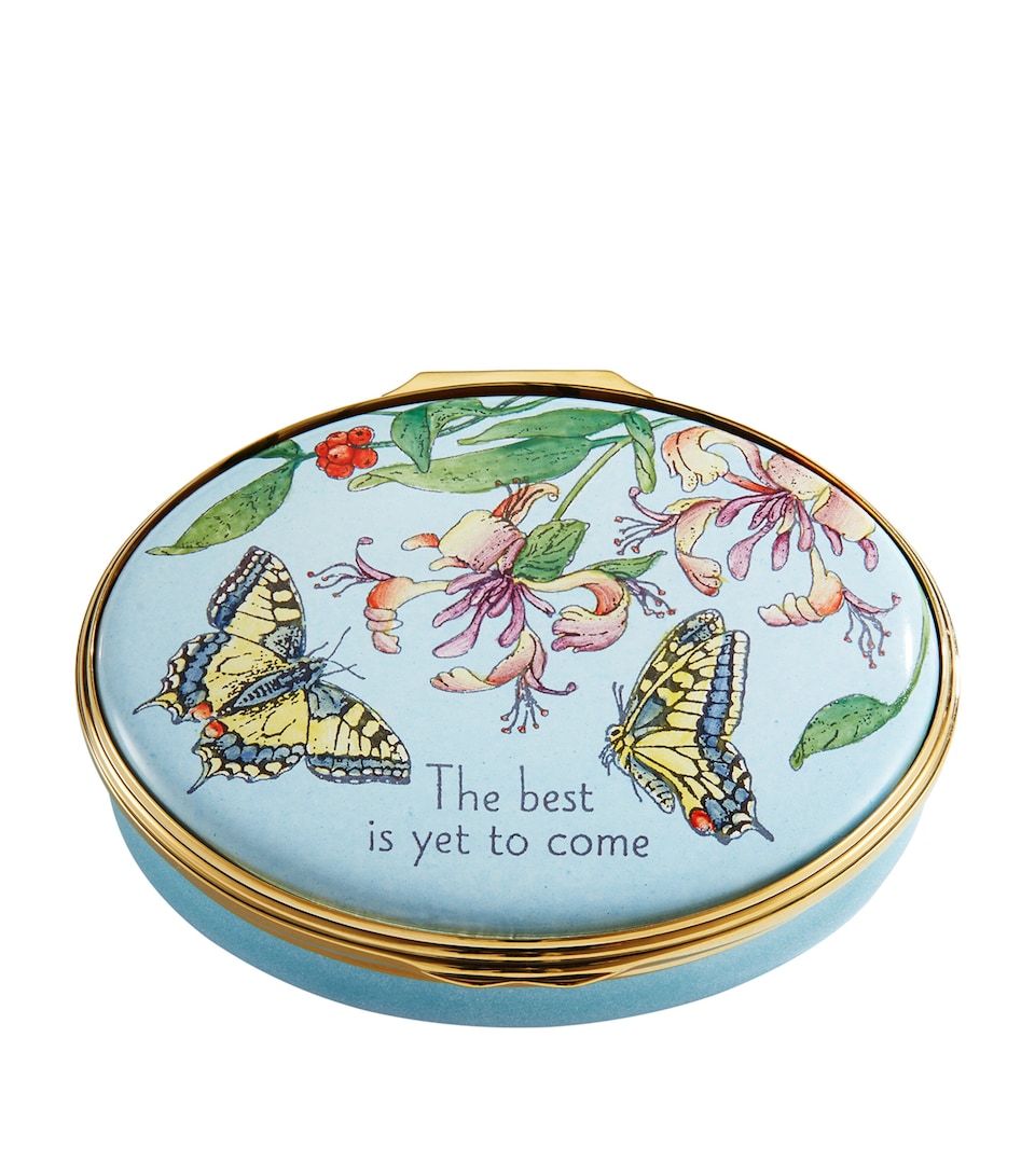 The Best Is Yet To Come Enamel Box