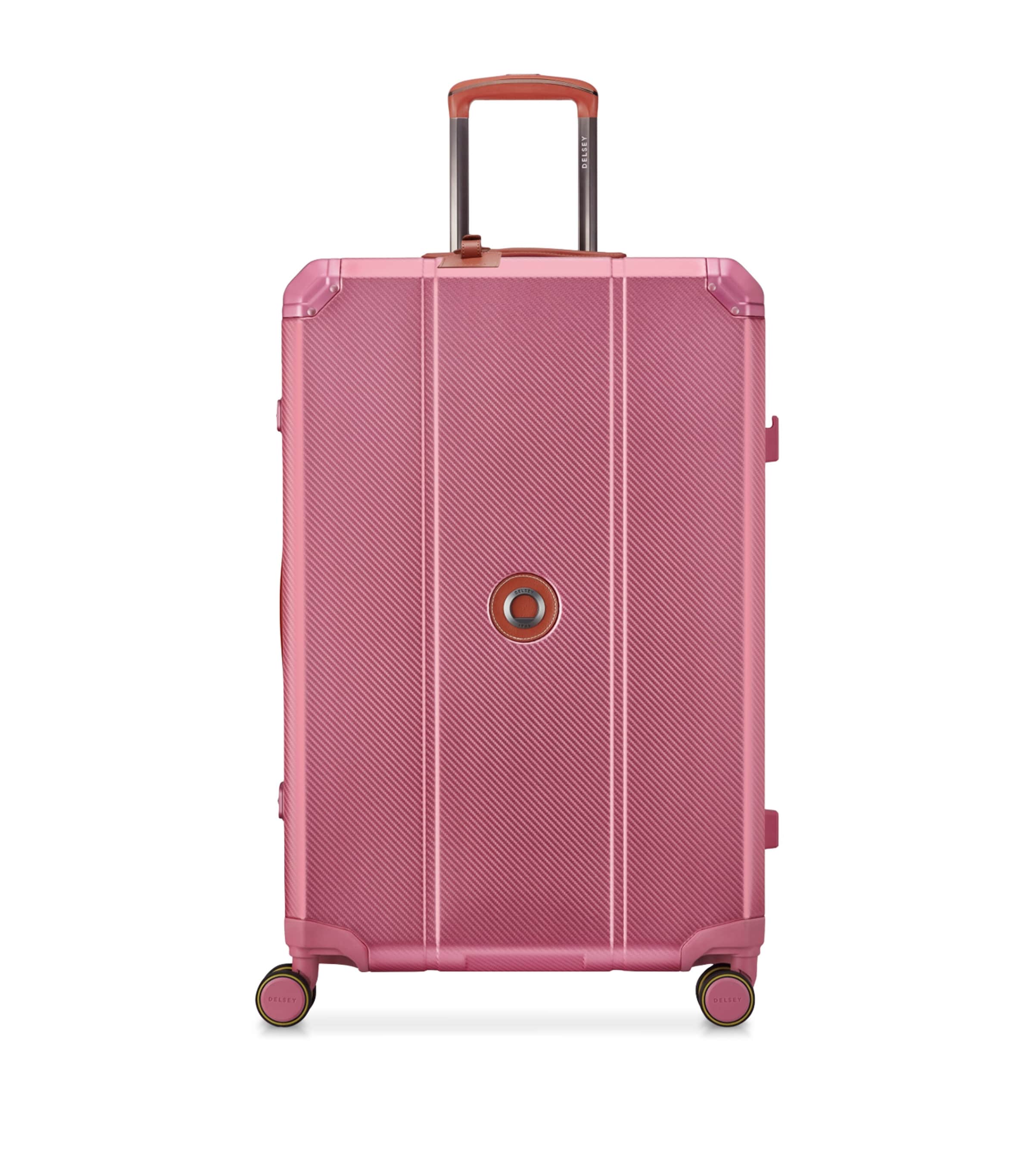 Delsey Alur Spinner Suitcase (76cm) Pink