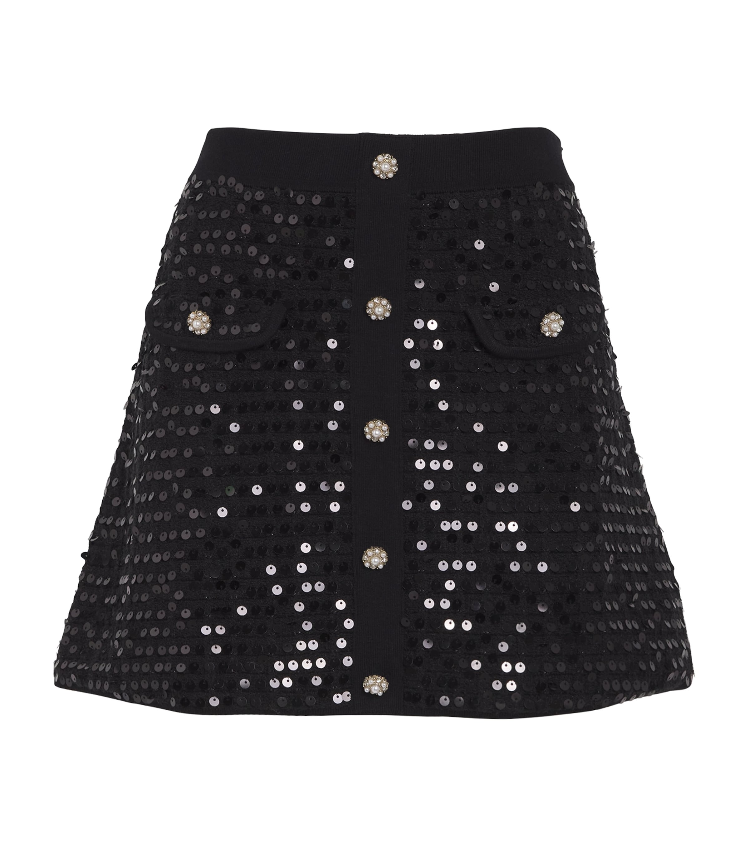 Dolce & Gabbana Cotton Polka-Dot Print Midi Skirt | Harrods US