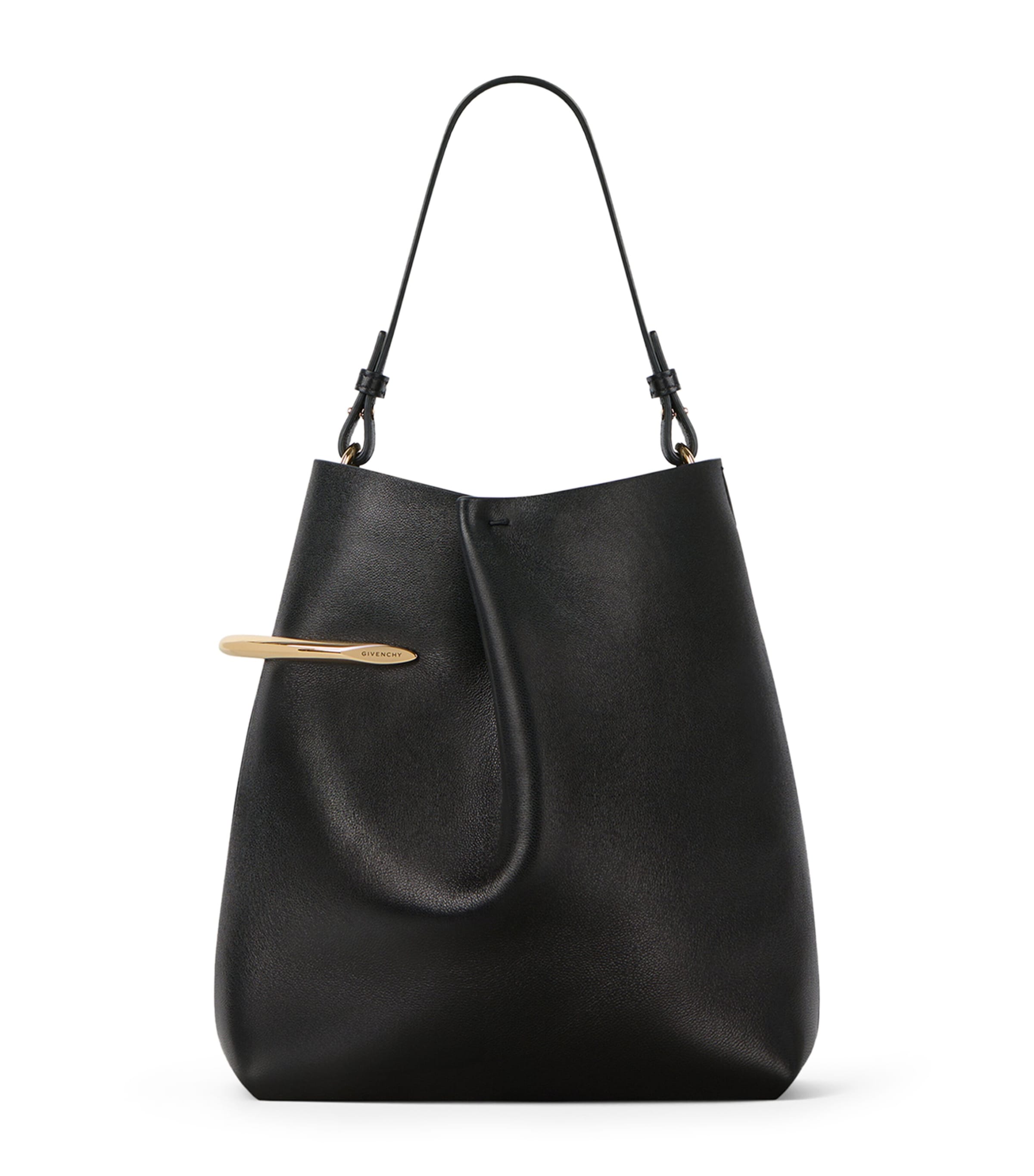 Leather Pinch Me Pouch Bag