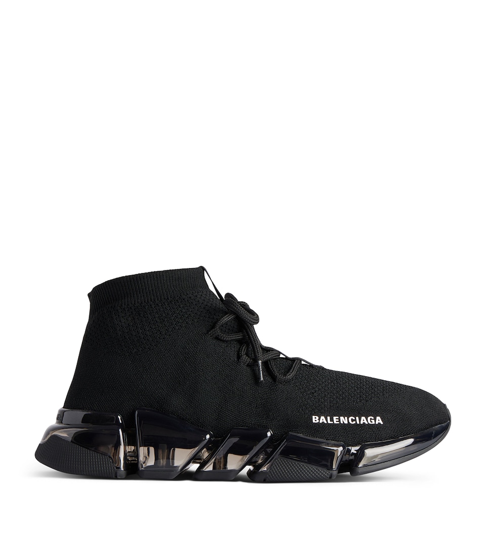 Speed 2.0 Clear Sole Lace-Up Sneakers