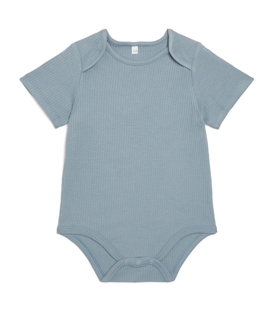 Bamboo-Blend Short-Sleeve Bodysuit (0-18 Months)