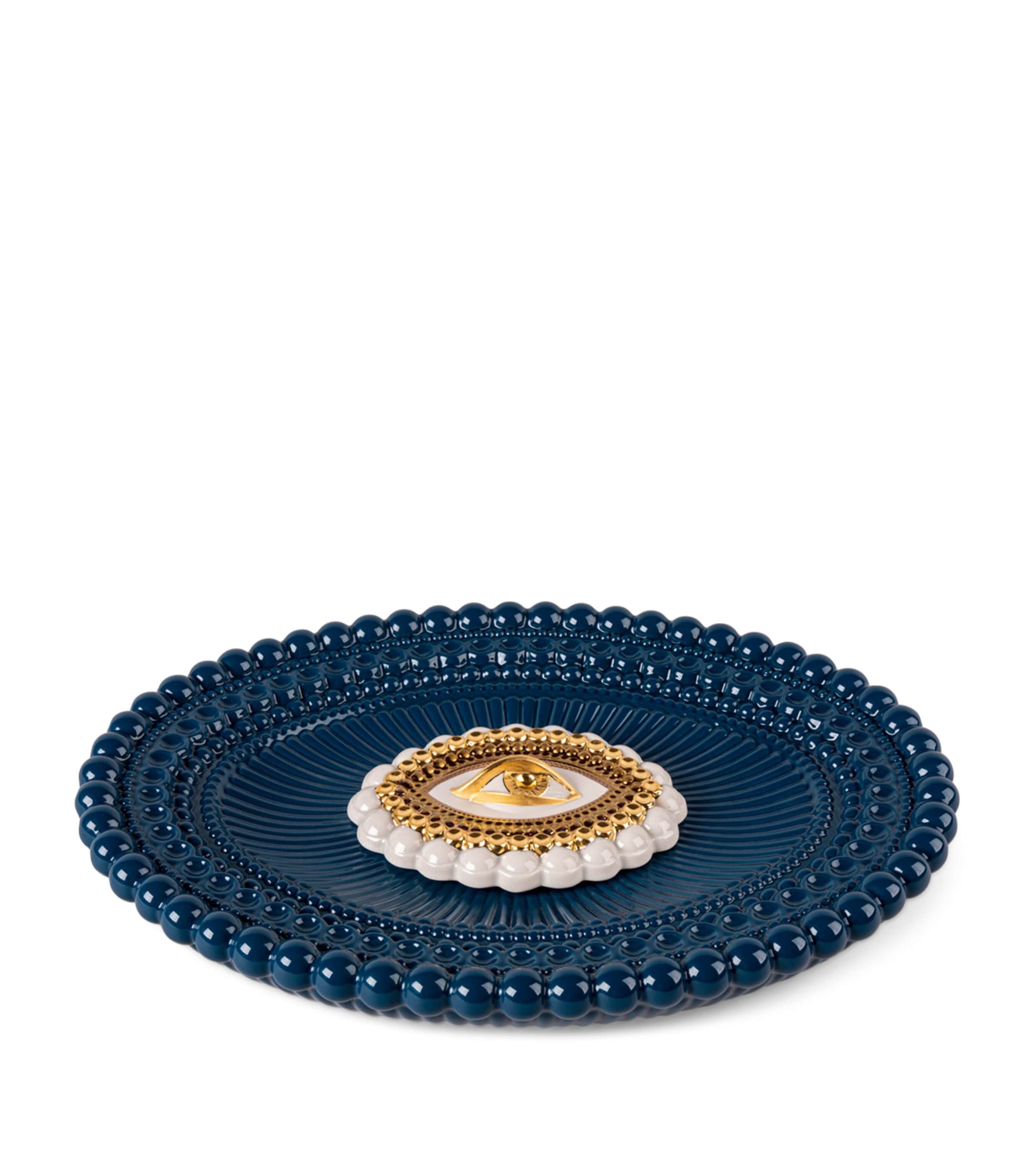 Porcelain Lover's Eyes Trinket Tray (32cm)