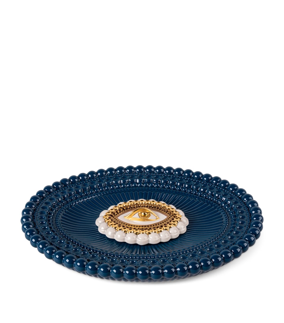 Porcelain Lover's Eyes Trinket Tray (32cm)