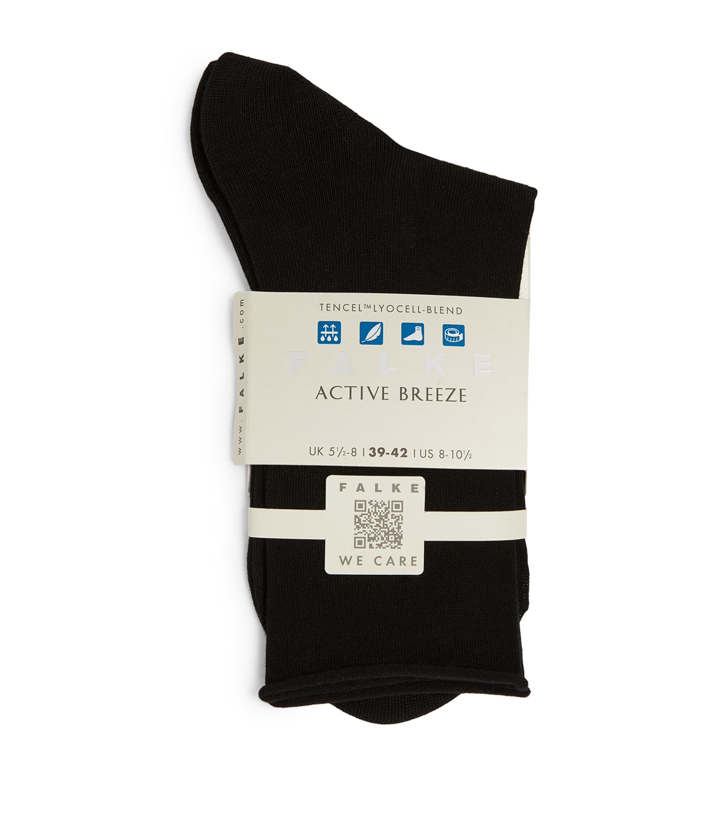 Falke Womens Active Breeze Sneaker Socks Black