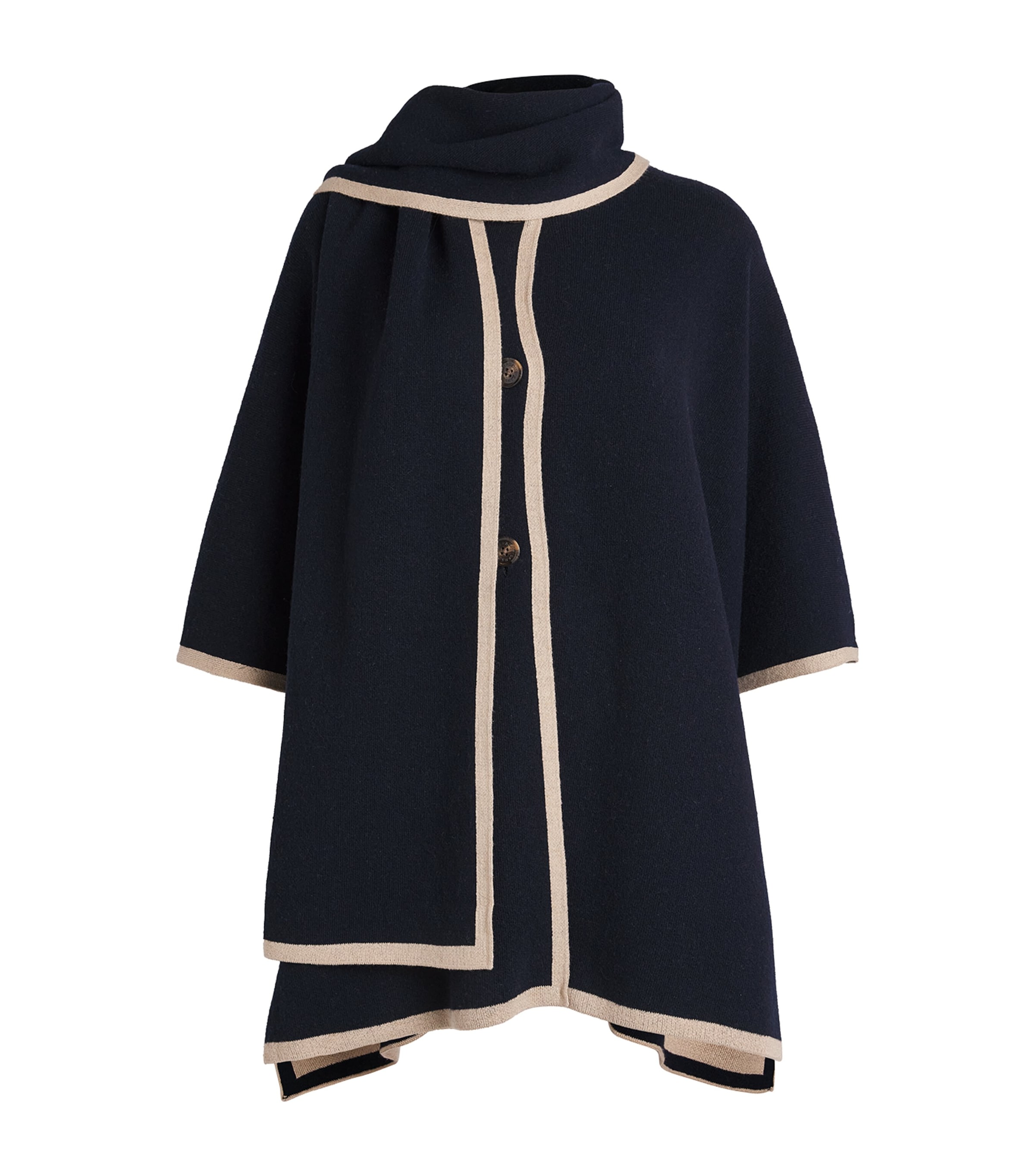 Knitted River Scarf and Cape