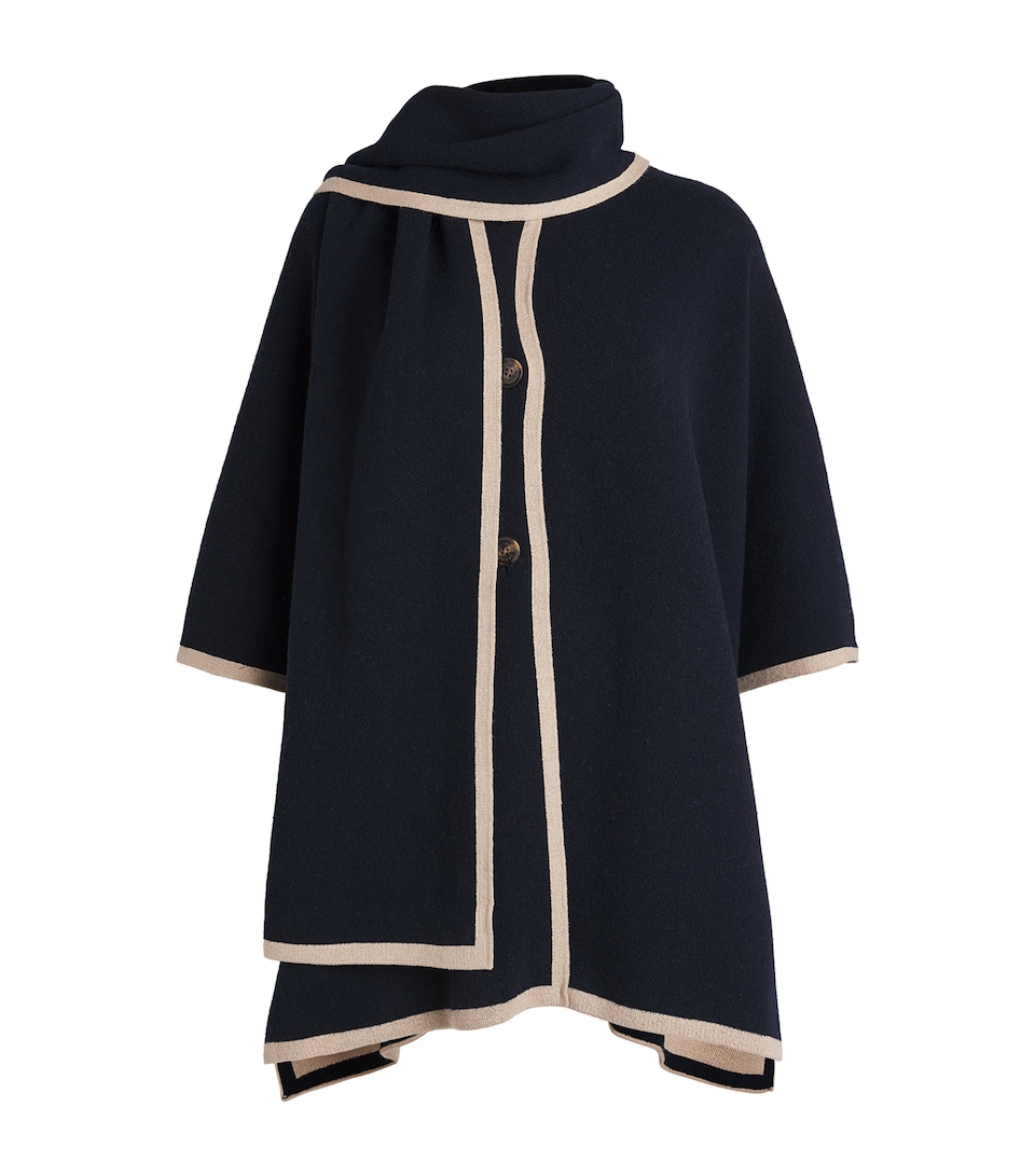 Knitted River Scarf and Cape