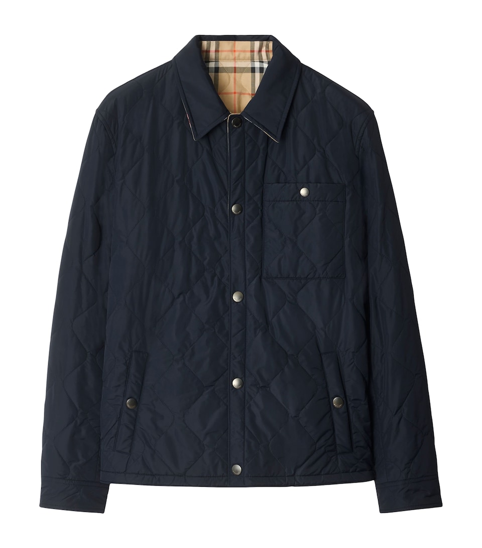 Reversible Quilted Overshirt