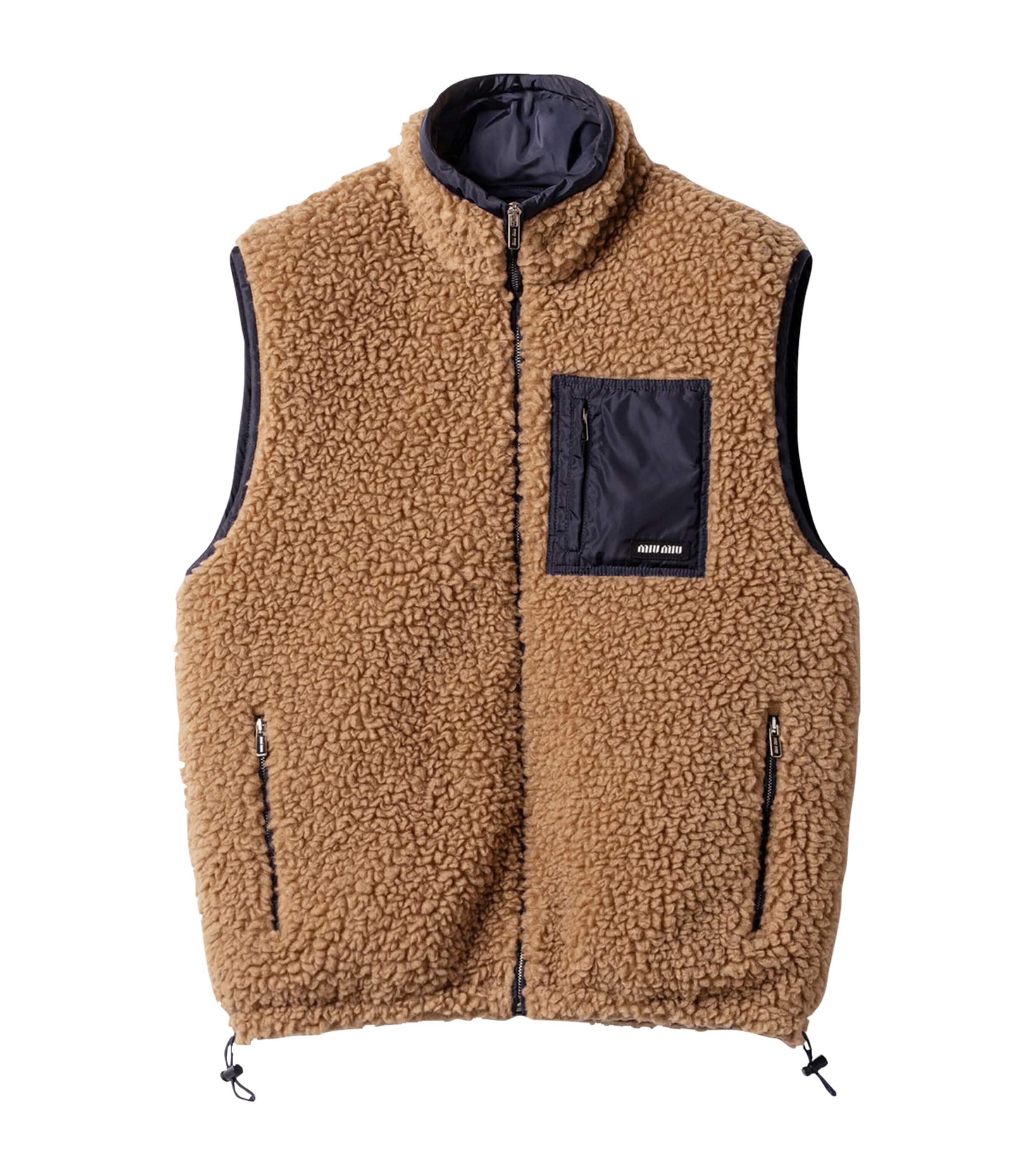 Down-Filled Teddy Gilet