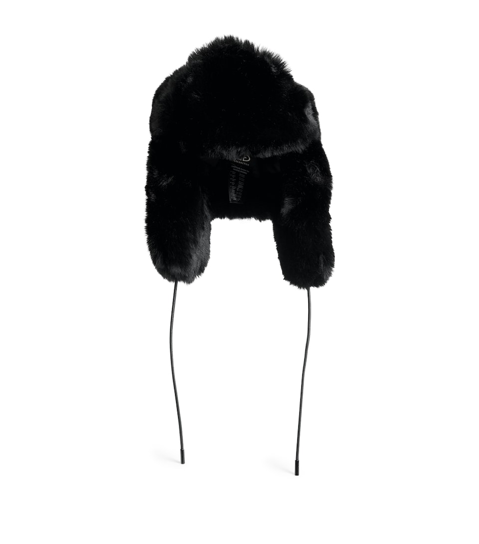 Faux Fur Cher Aviator Hat