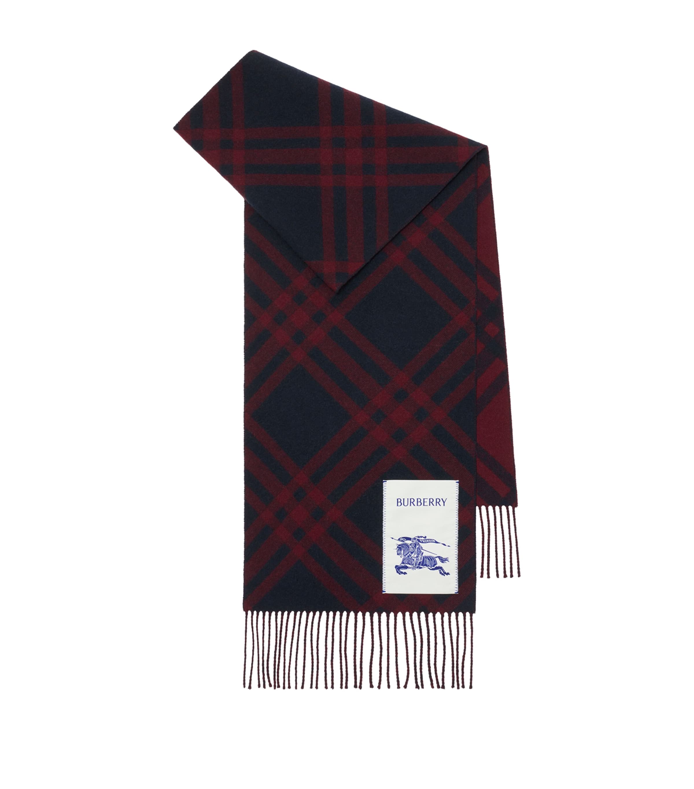 Cashmere Check Scarf