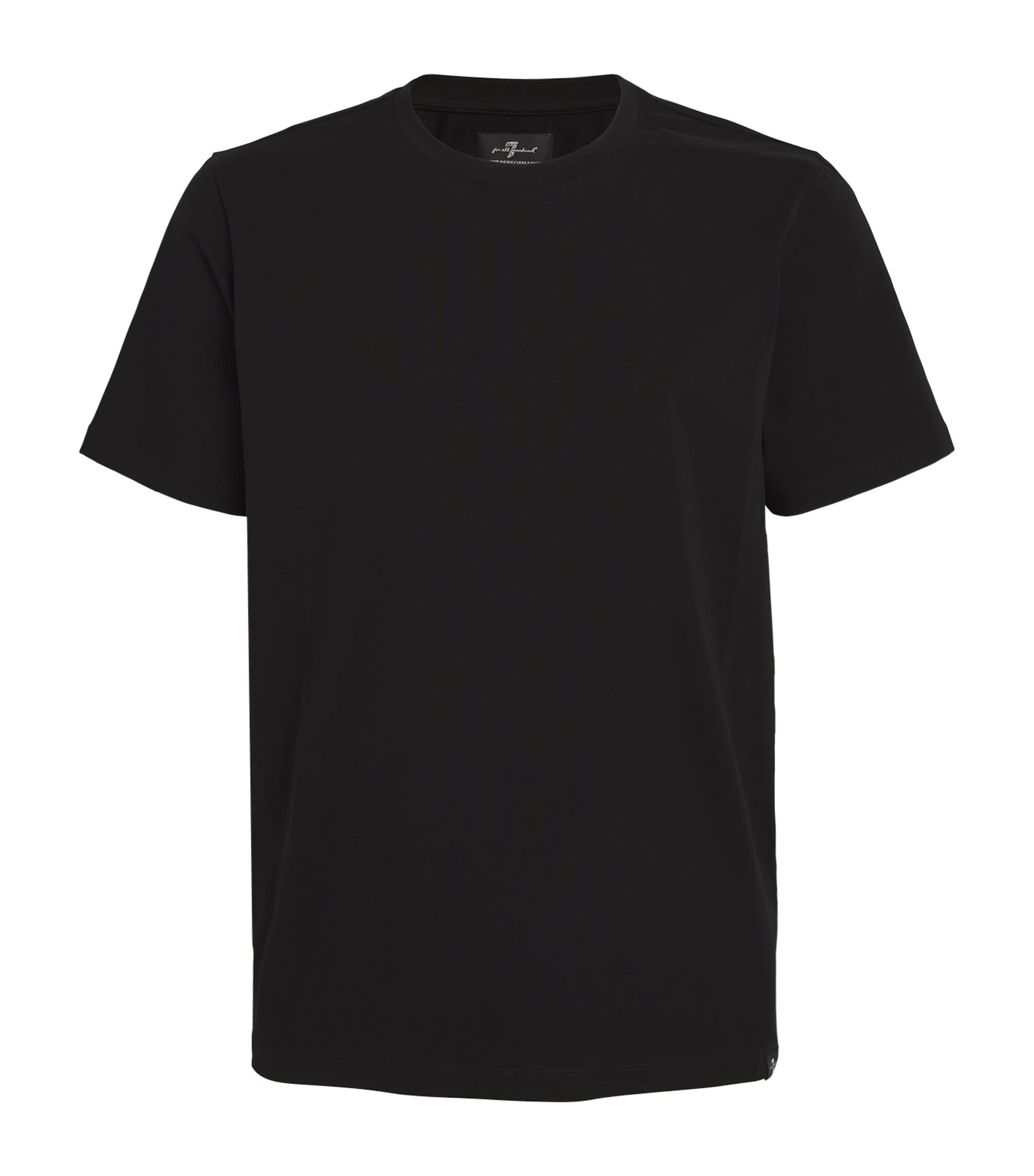 7 For All Mankind Mens Luxe Performance T-Shirt Black
