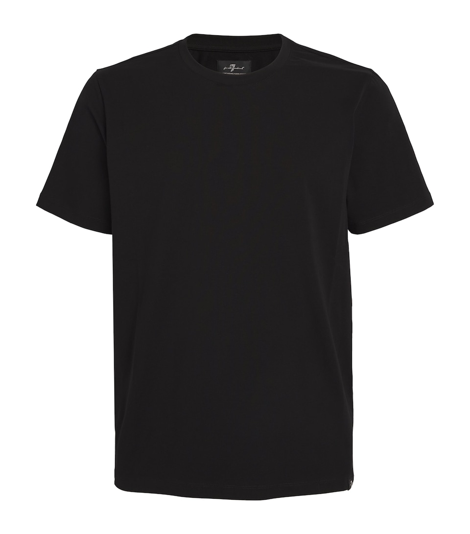 7 For All Mankind Mens Luxe Performance T-Shirt Black