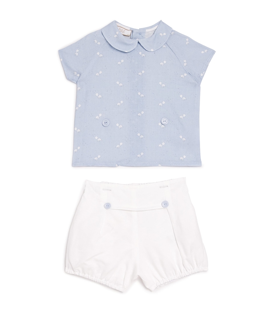 Linen Shirt and Shorts Set (1-24 Months)