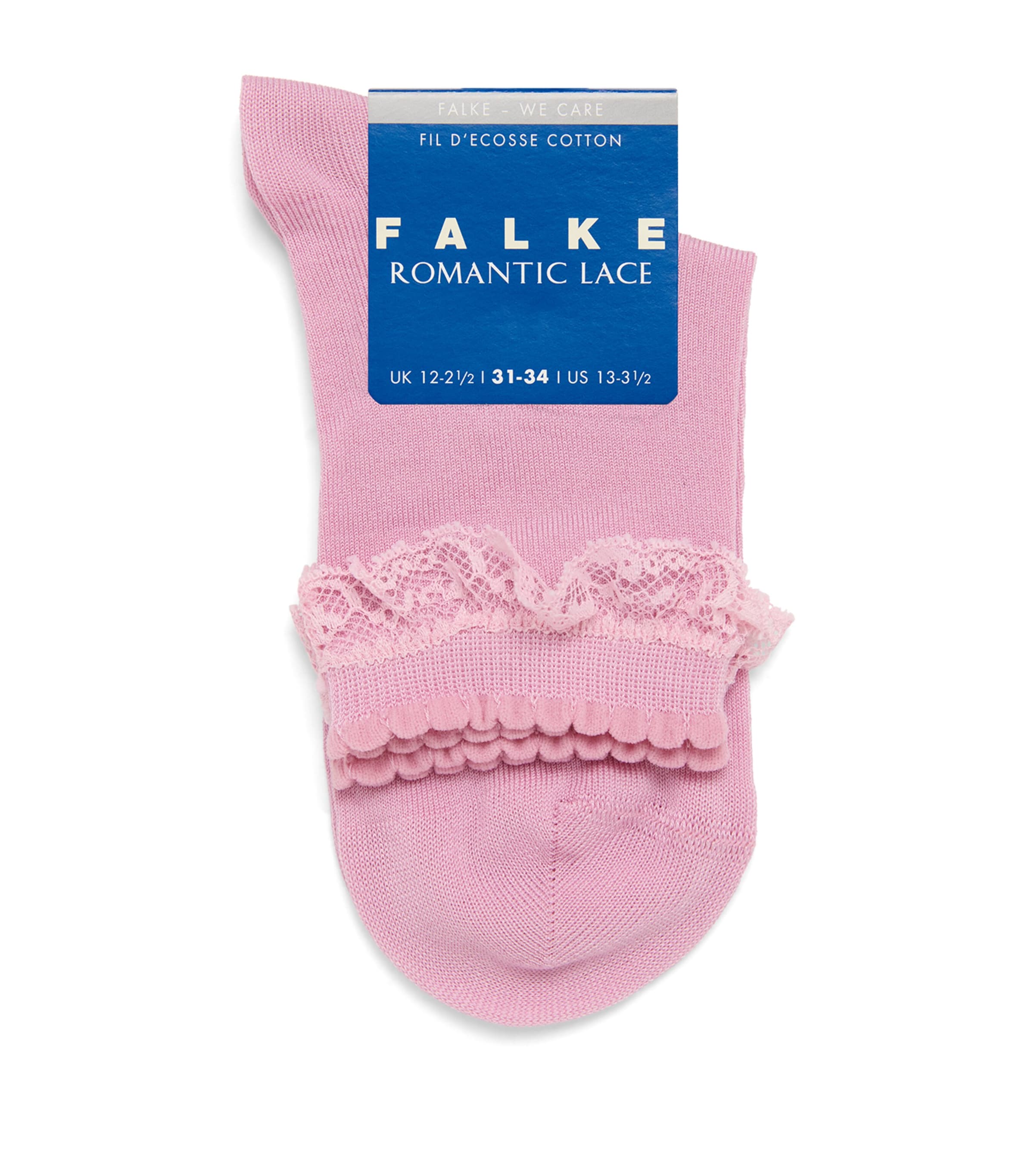 Organic Cotton Romantic Lace Socks