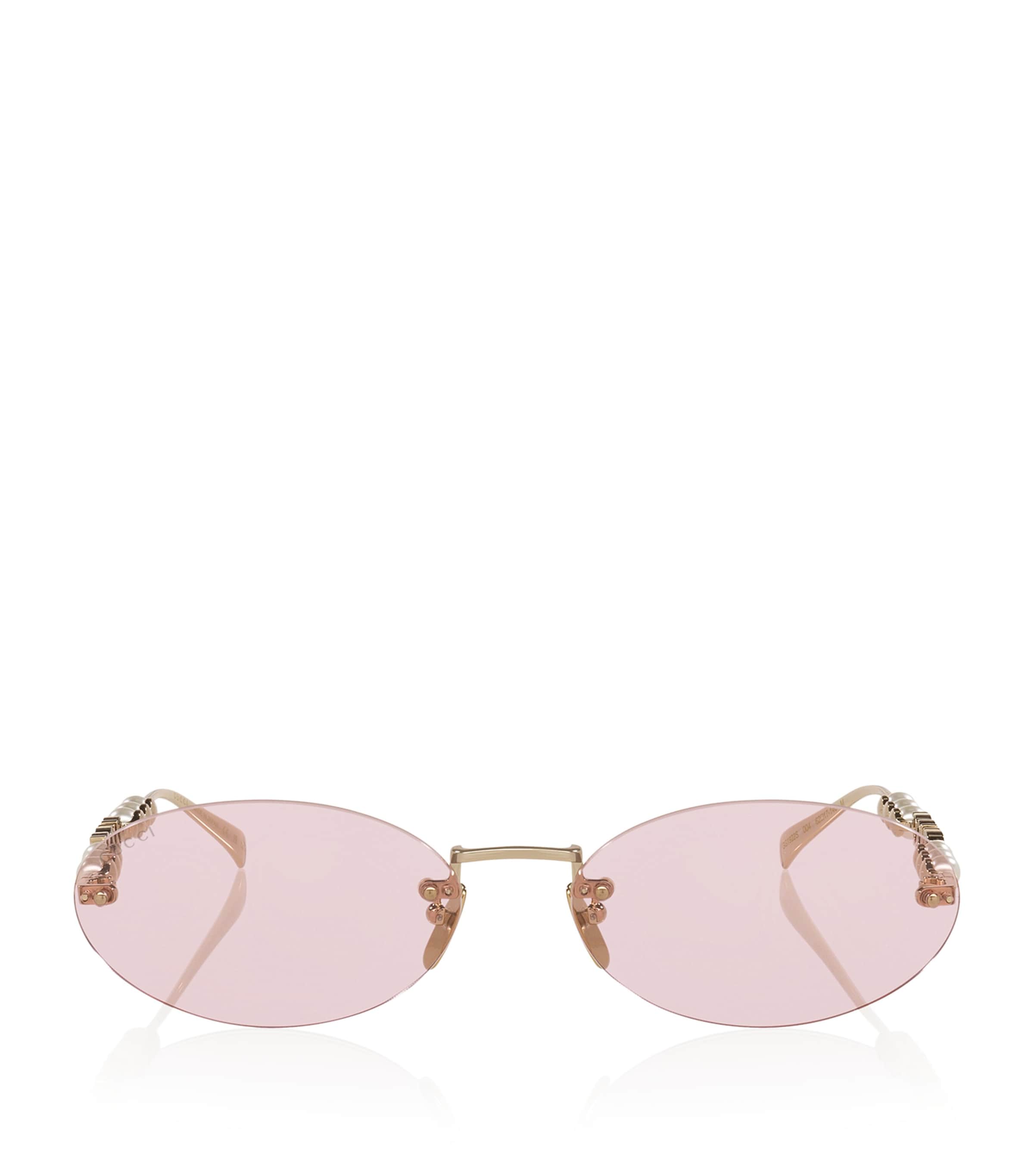 Gucci Metal Round Sunglasses